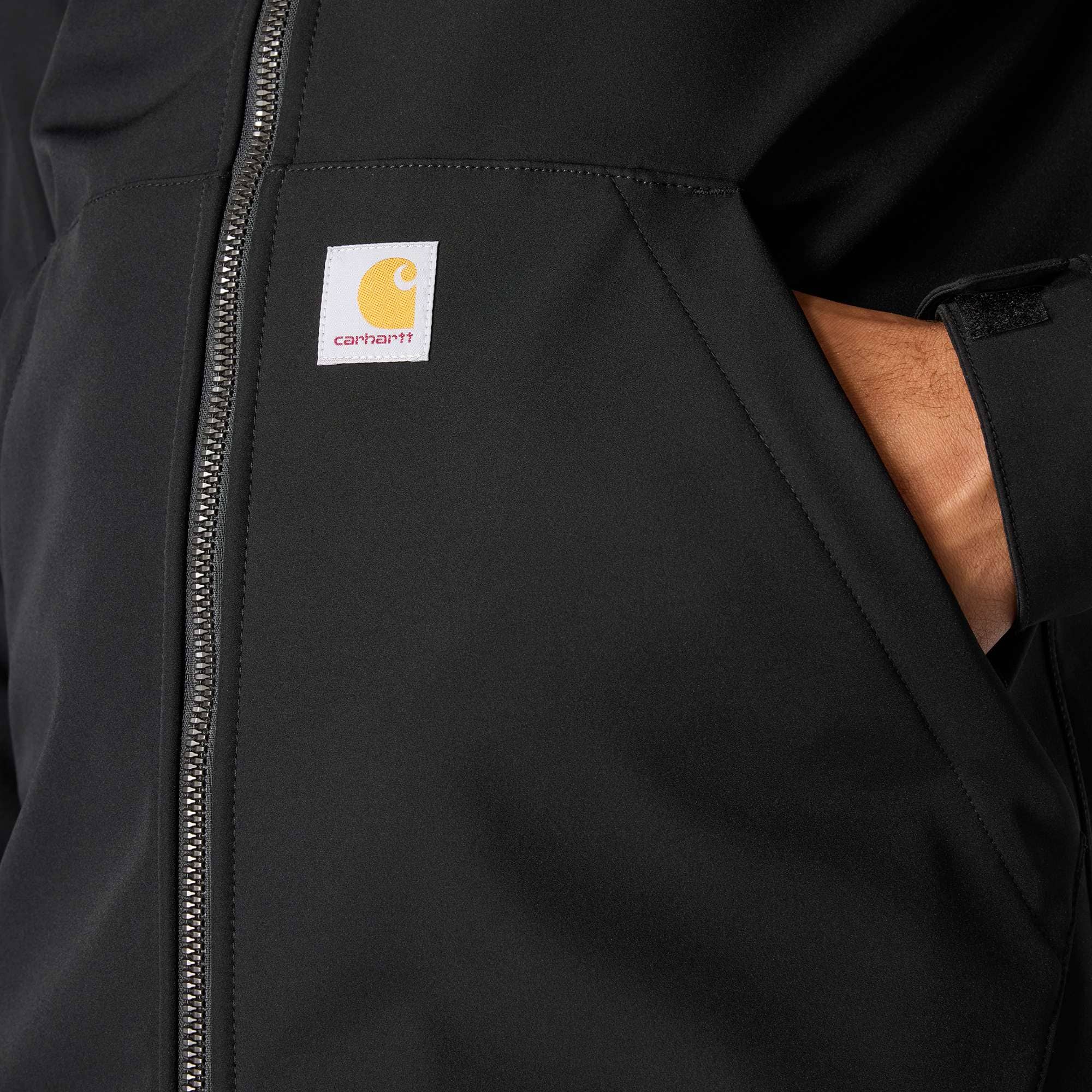 Men's galesburg water resistant softshell jacket - rain defender jackets