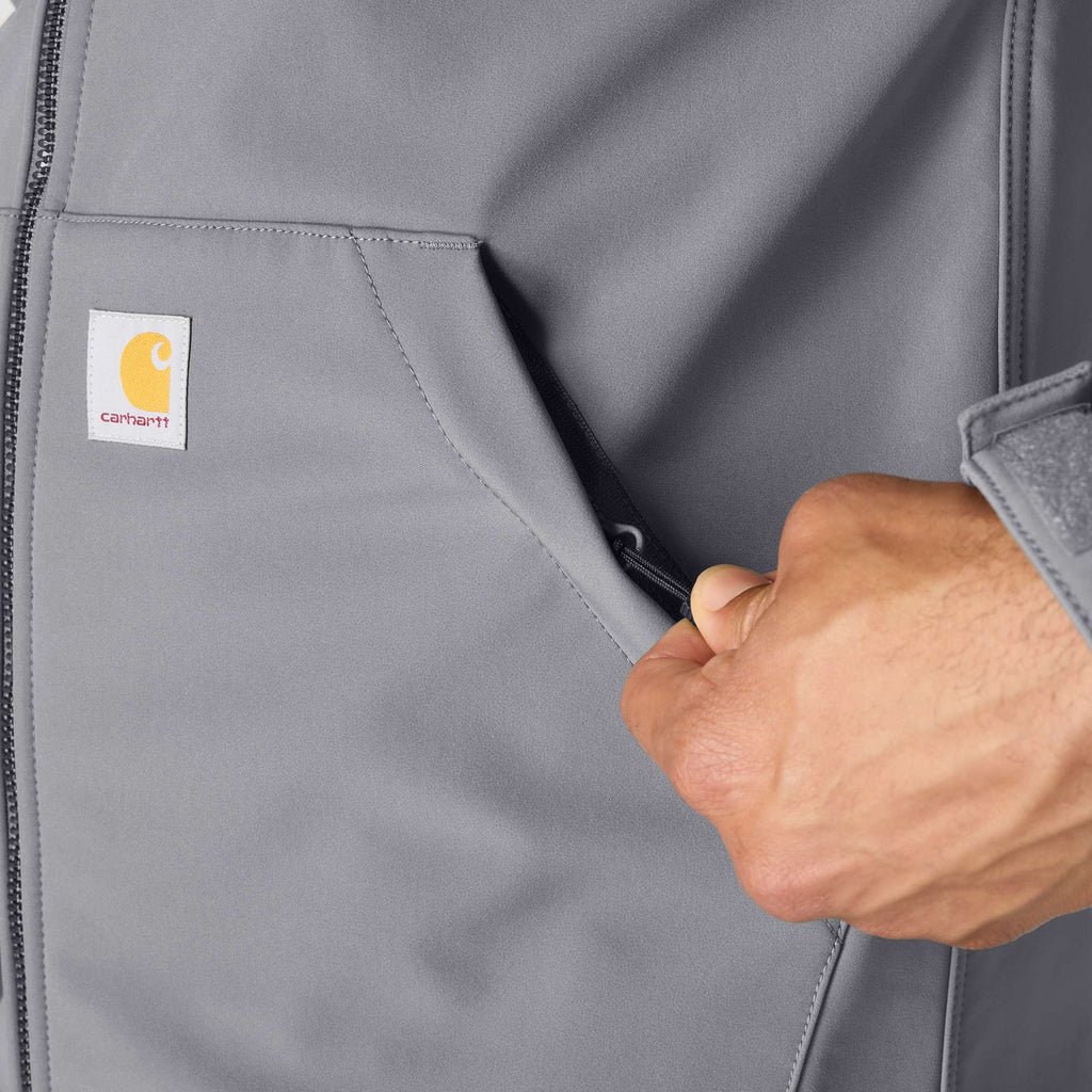 Men's galesburg water resistant softshell jacket - rain defender jackets