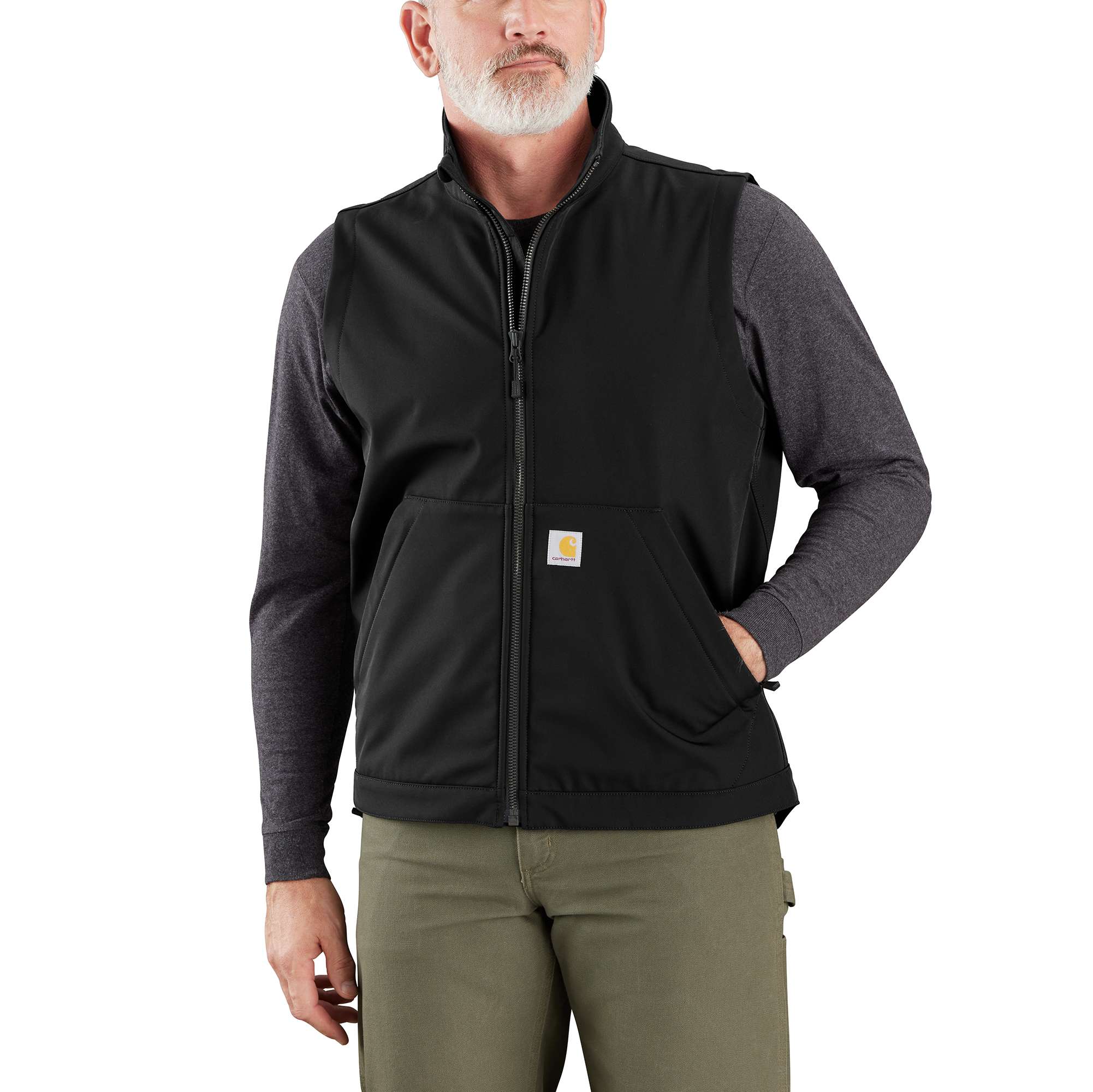 Men's galesburg water resistant softshell vest- rain defender vests