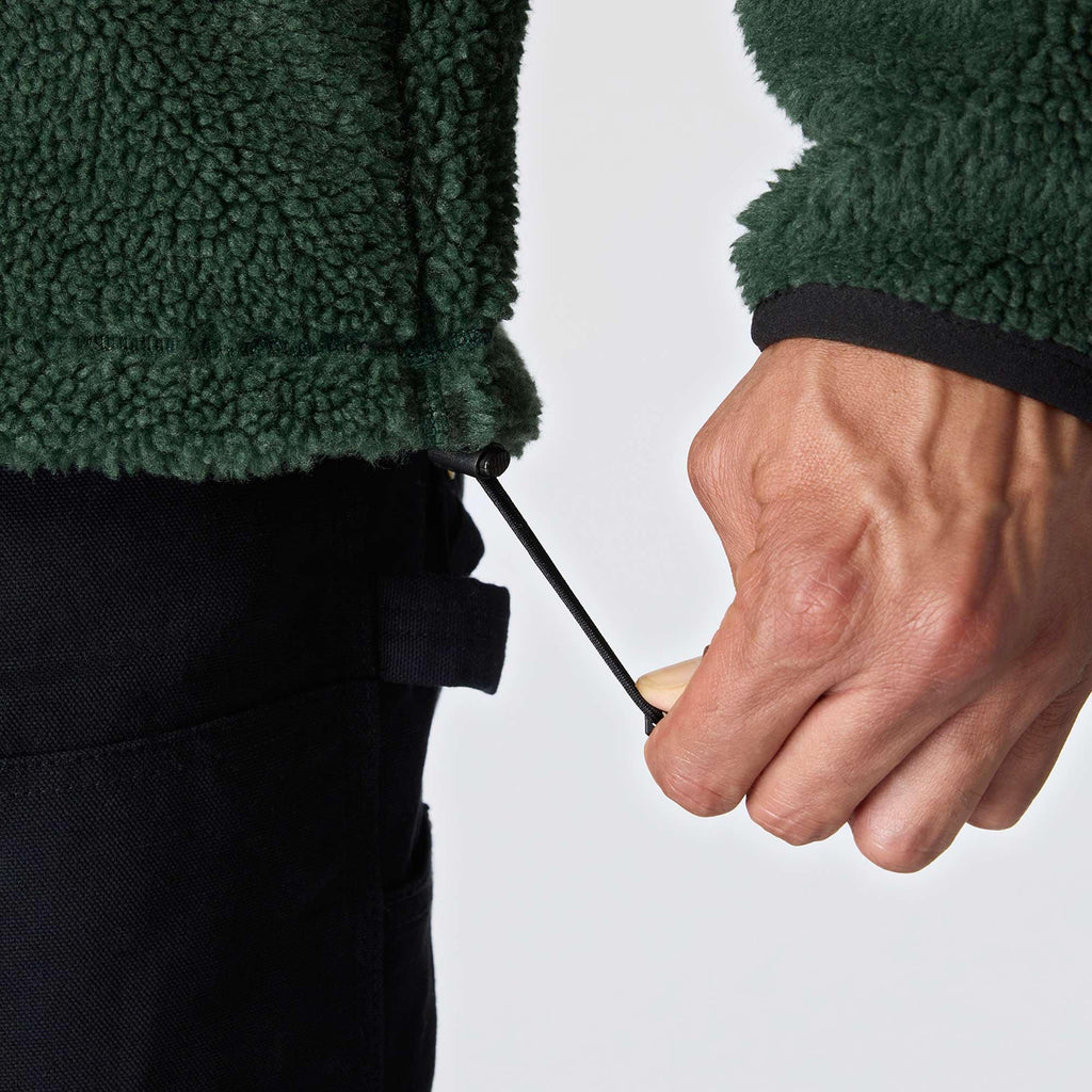 Loose fit fleece pullover - 2 warmer rating