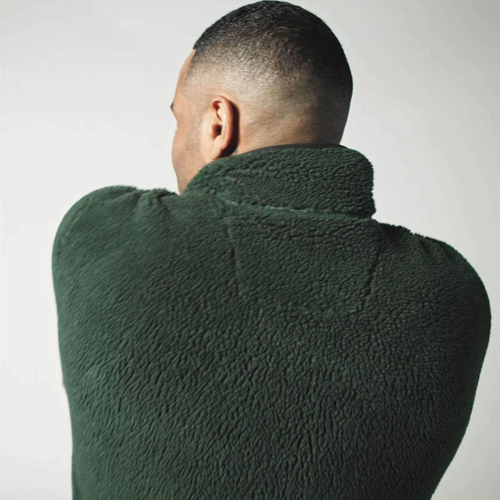 Loose fit fleece pullover - 2 warmer rating