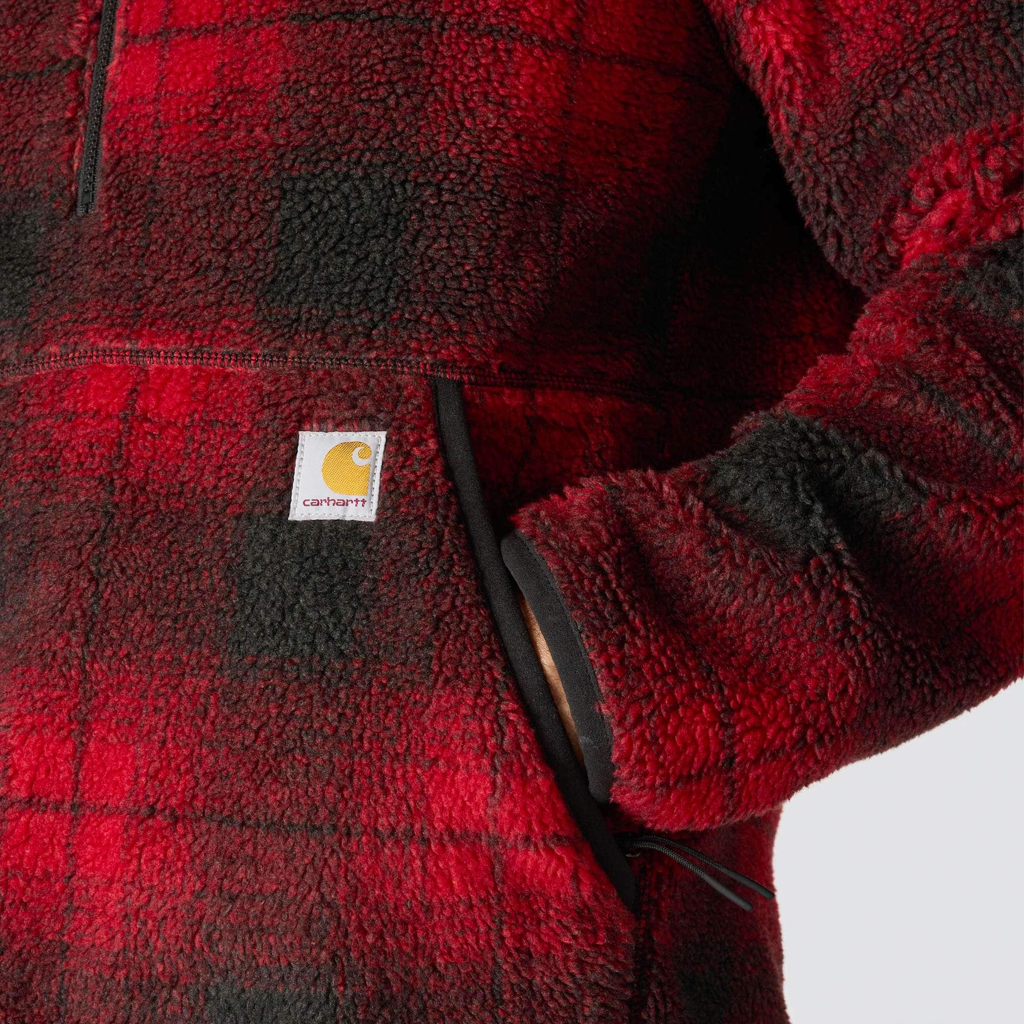 Loose fit fleece pullover - 2 warmer rating