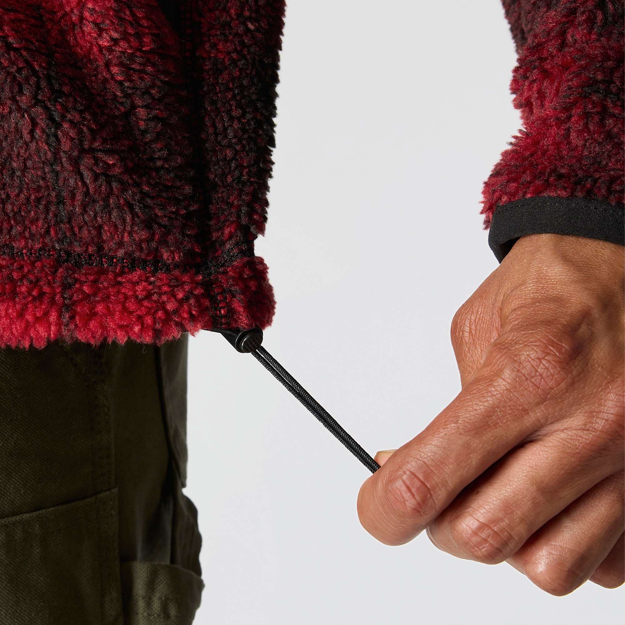Loose fit fleece pullover - 2 warmer rating