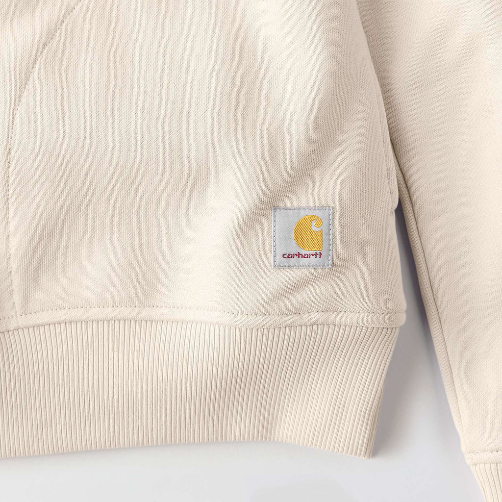 Women's lightweight tencel half-zip pullover sweatshirt