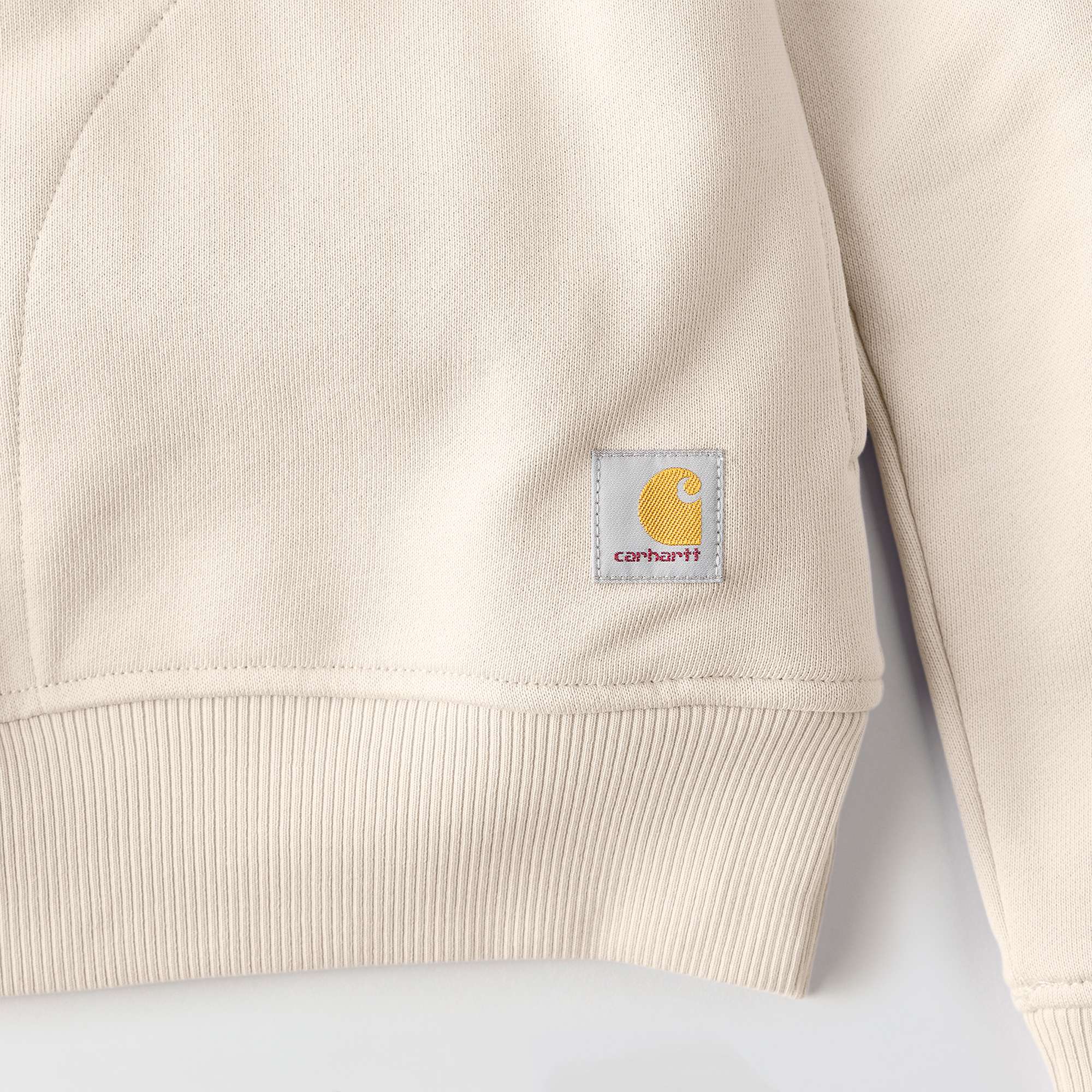 Women's lightweight tencel half-zip pullover sweatshirt