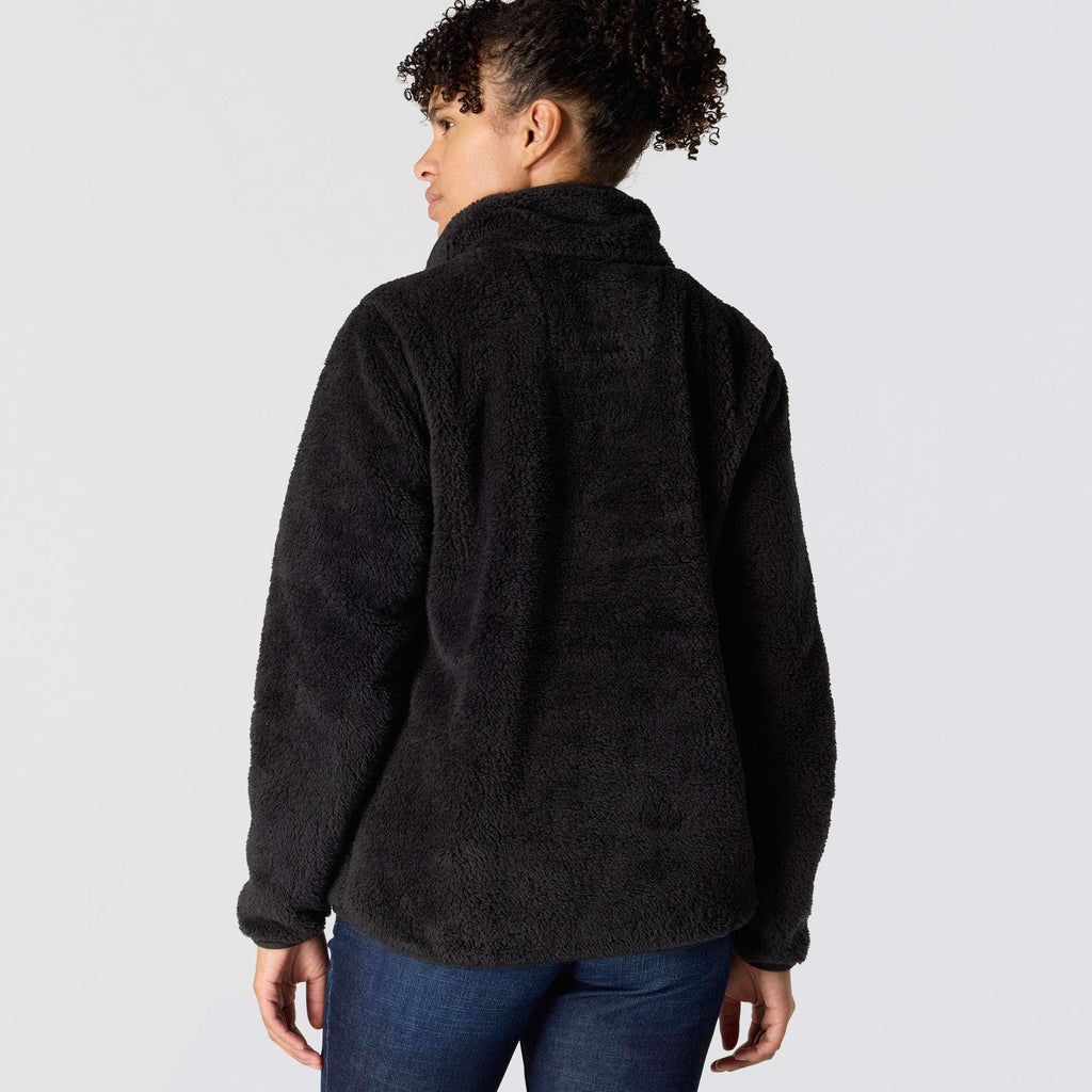 Women's loose fit fleece pullover