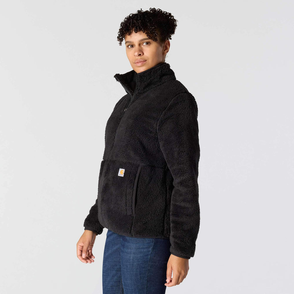 Women's loose fit fleece pullover