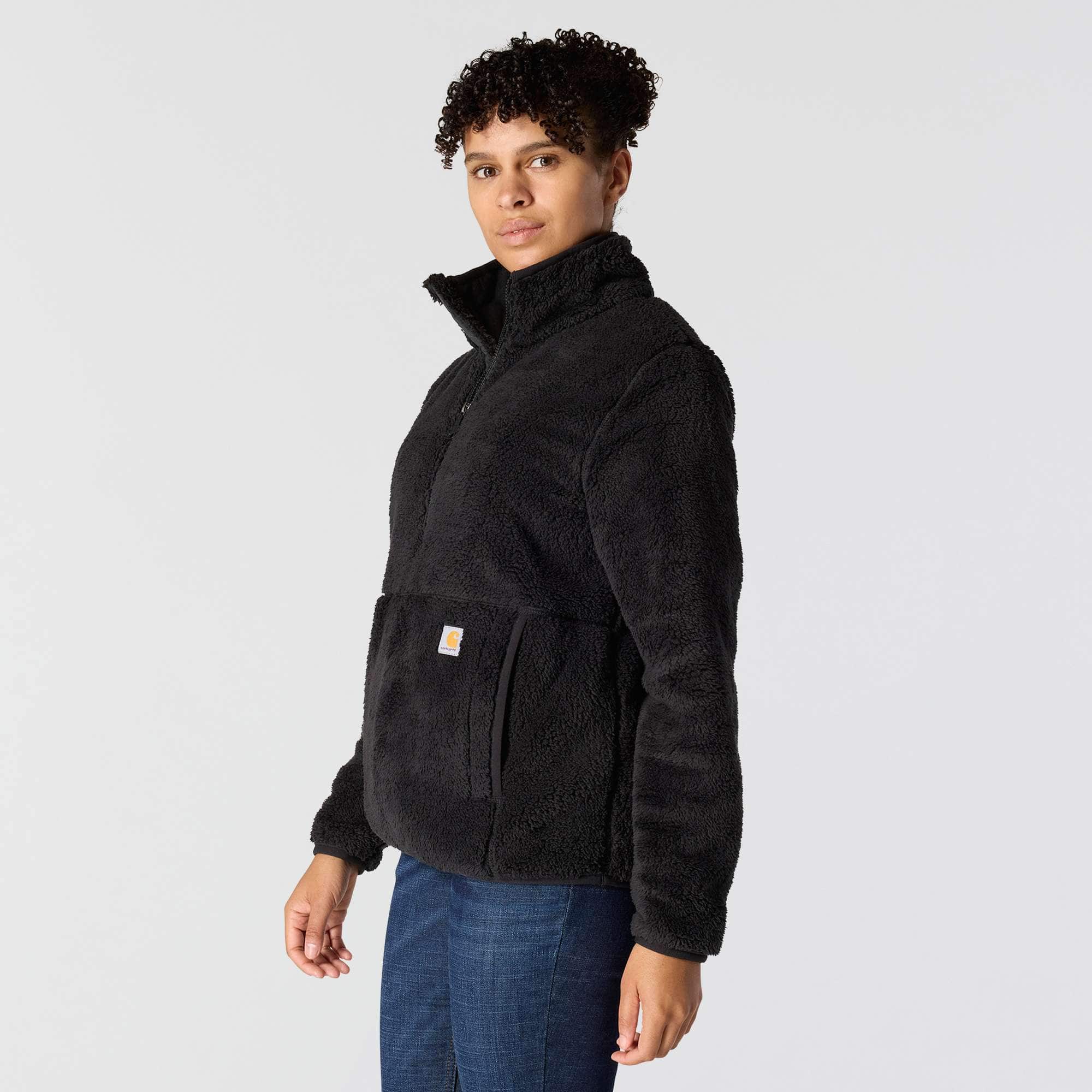 Women's loose fit fleece pullover