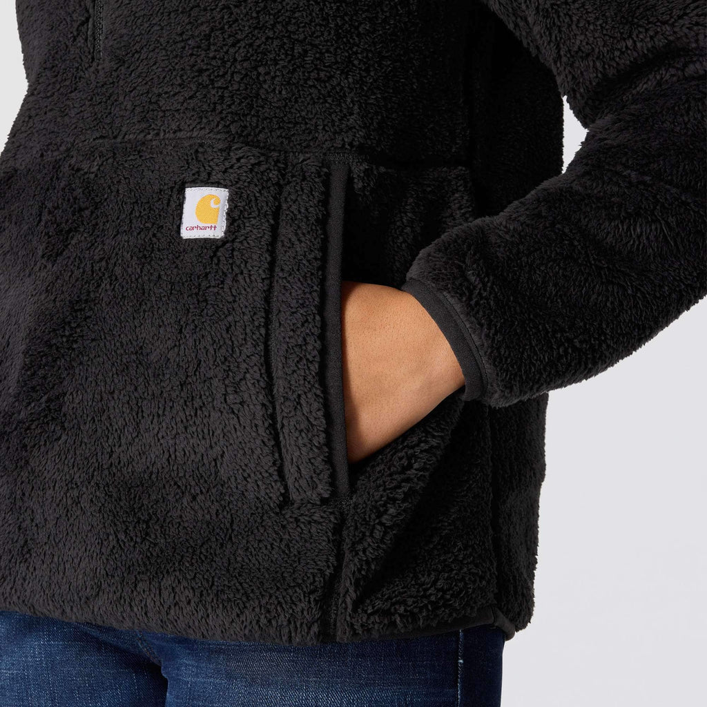 Women's loose fit fleece pullover