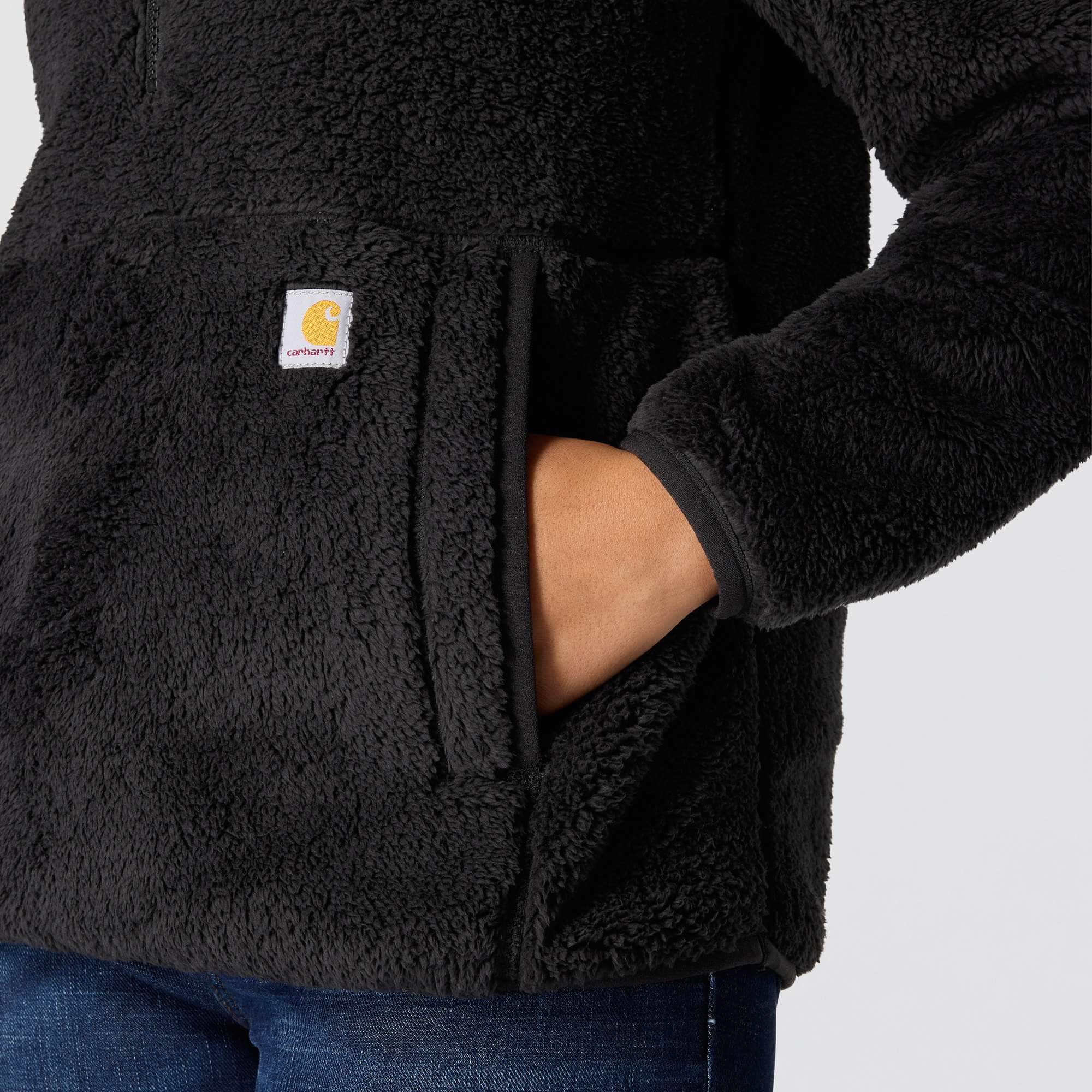 Women's loose fit fleece pullover