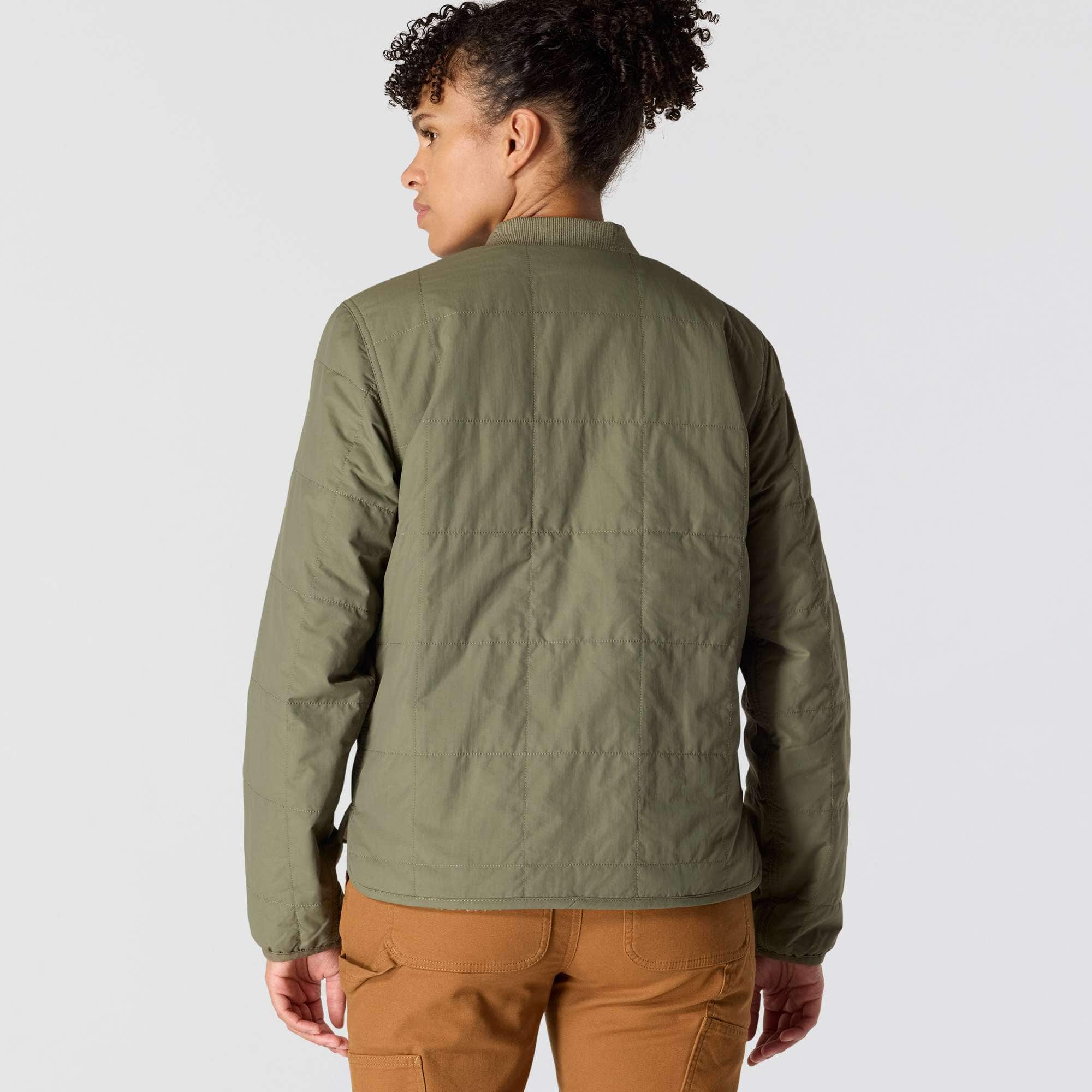 Women's rockford lightweight sherpa-lined insulated water resistant jacket - rain defender jacket