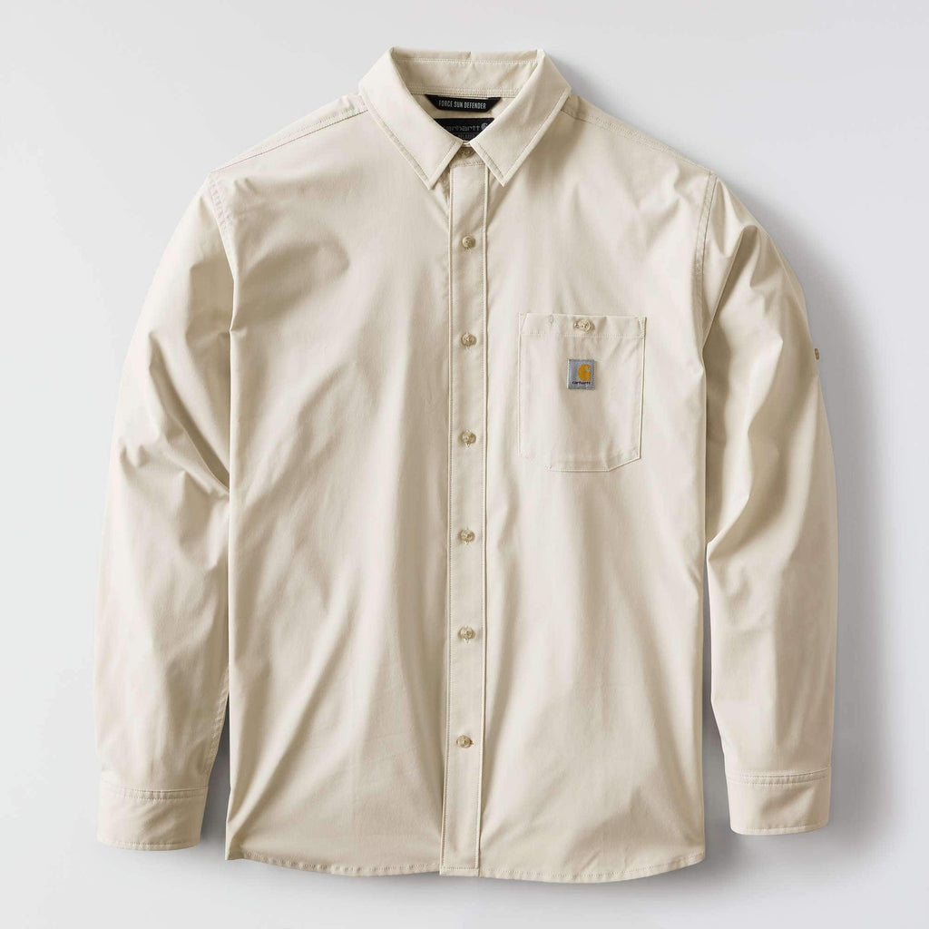 Men's force sun defender™ woven relaxed fit long sleeve shirt - sun protection shirts