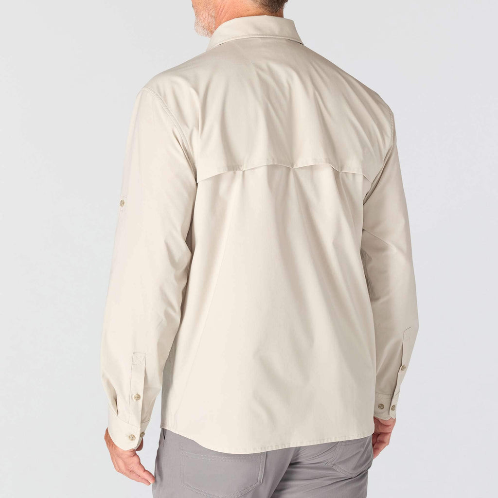 Men's force sun defender™ woven relaxed fit long sleeve shirt - sun protection shirts