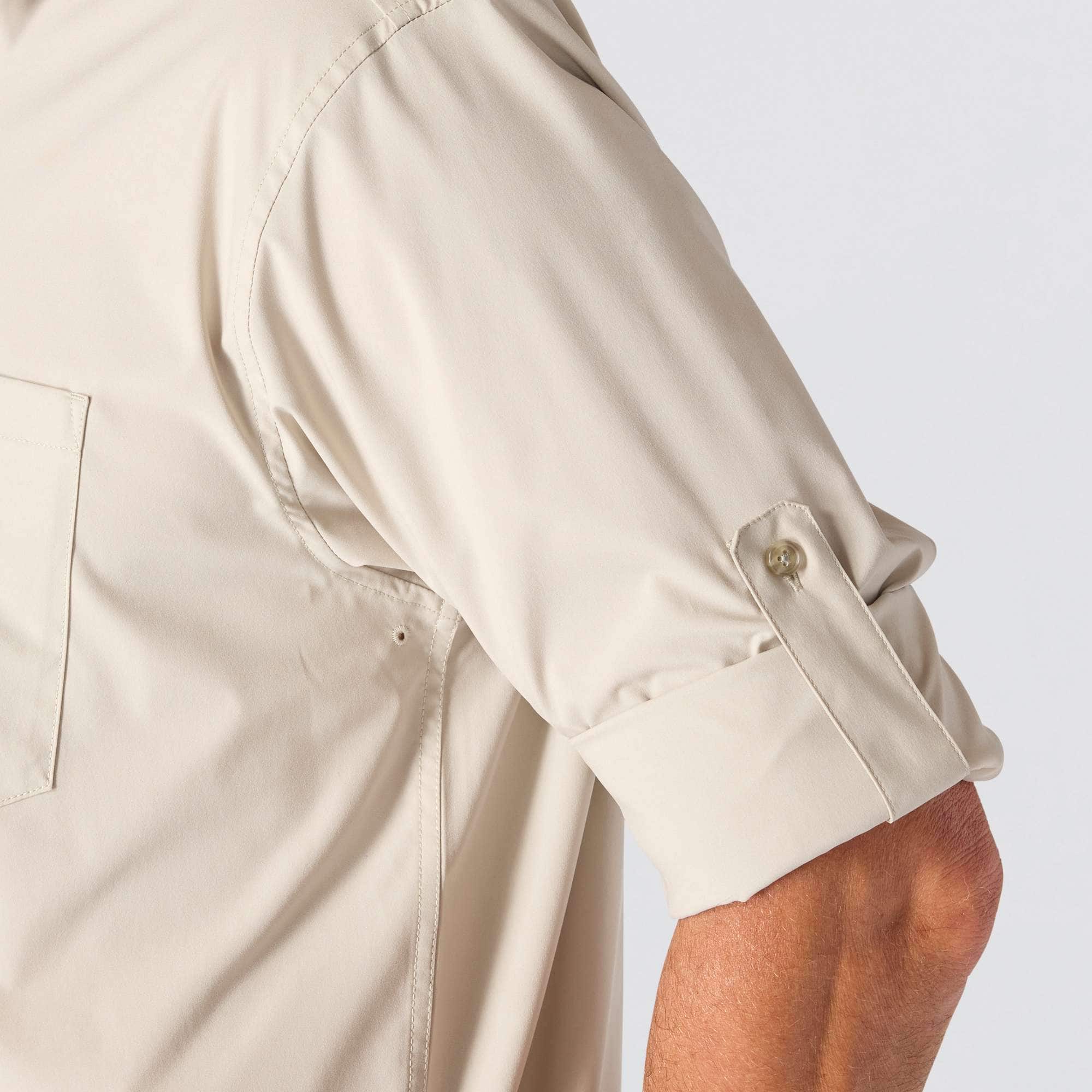 Men's force sun defender™ woven relaxed fit long sleeve shirt - sun protection shirts