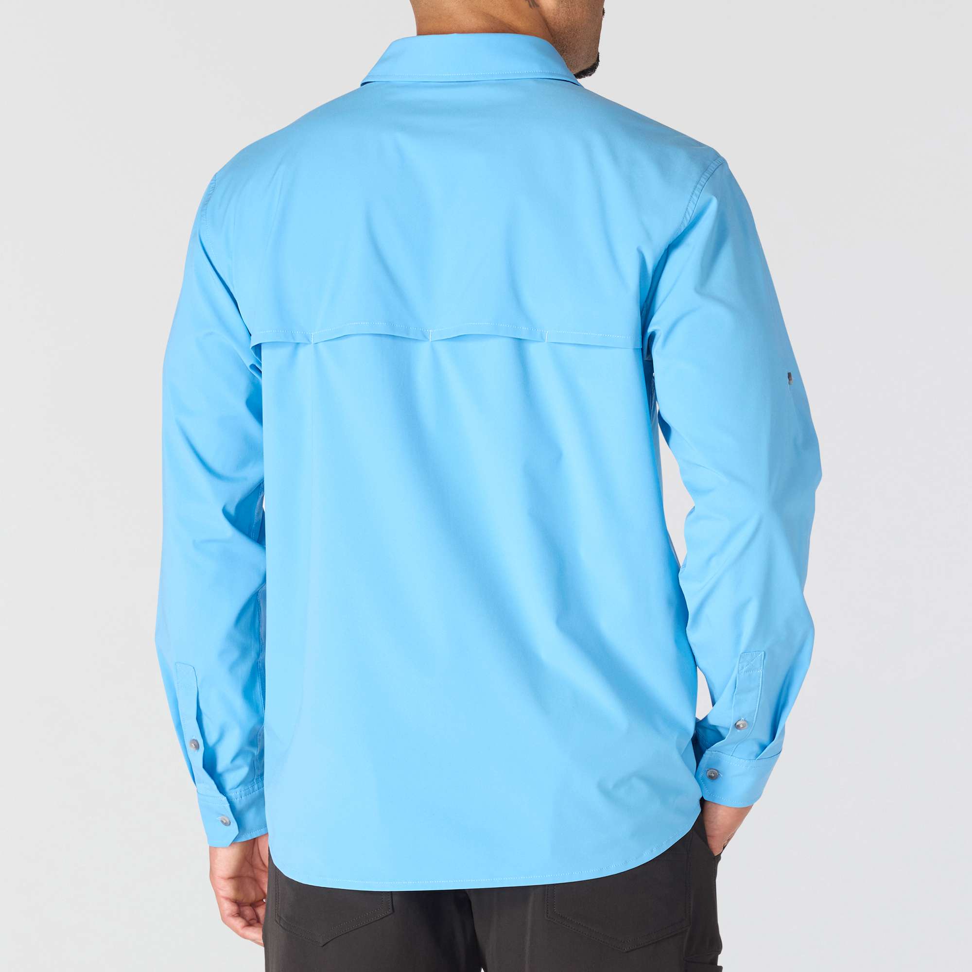 Men's force sun defender™ woven relaxed fit long sleeve shirt - sun protection shirts