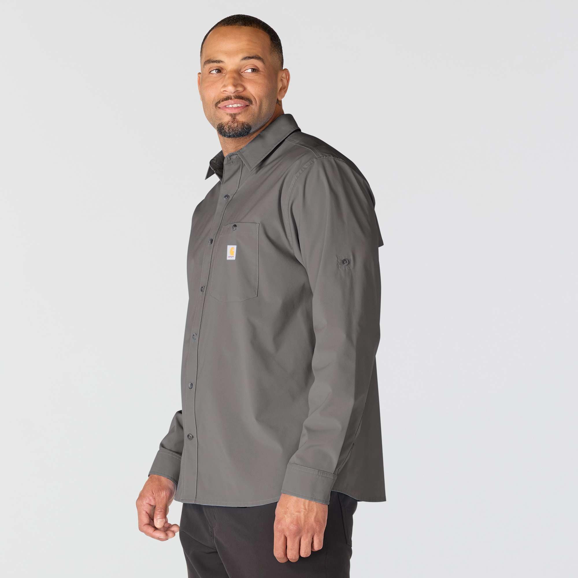 Men's force sun defender™ woven relaxed fit long sleeve shirt - sun protection shirts