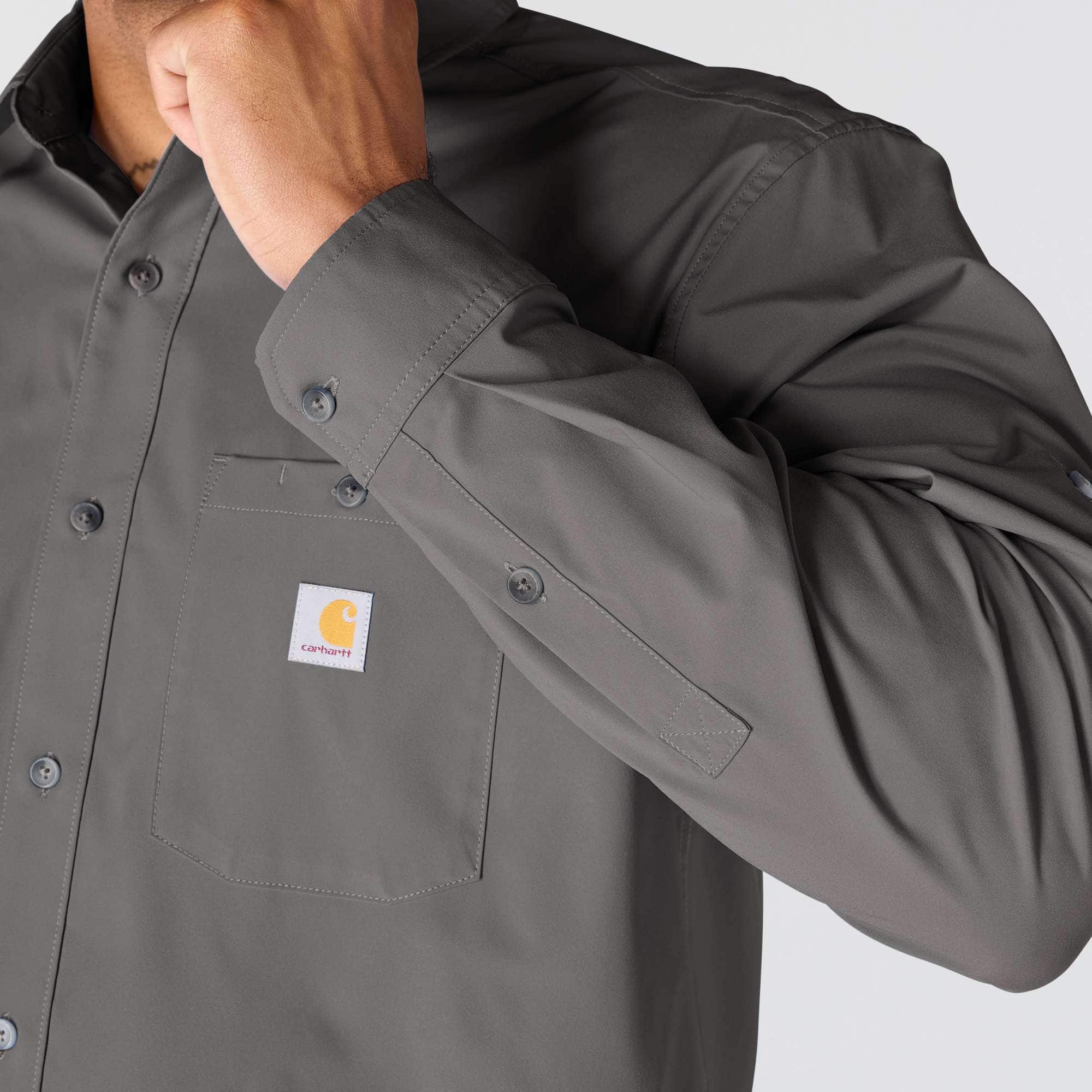 Men's force sun defender™ woven relaxed fit long sleeve shirt - sun protection shirts