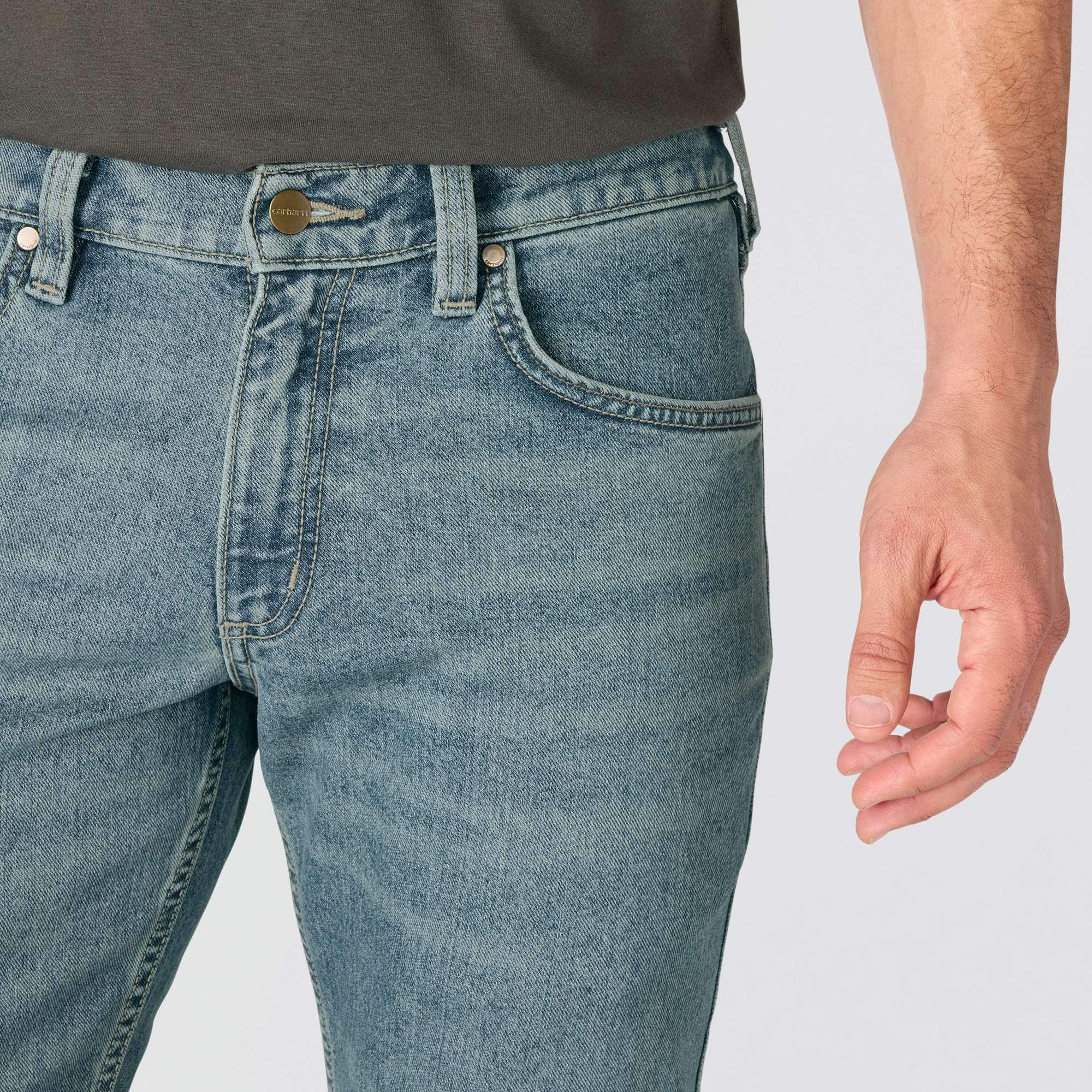 Men's relaxed bootcut rugged flex work jeans
