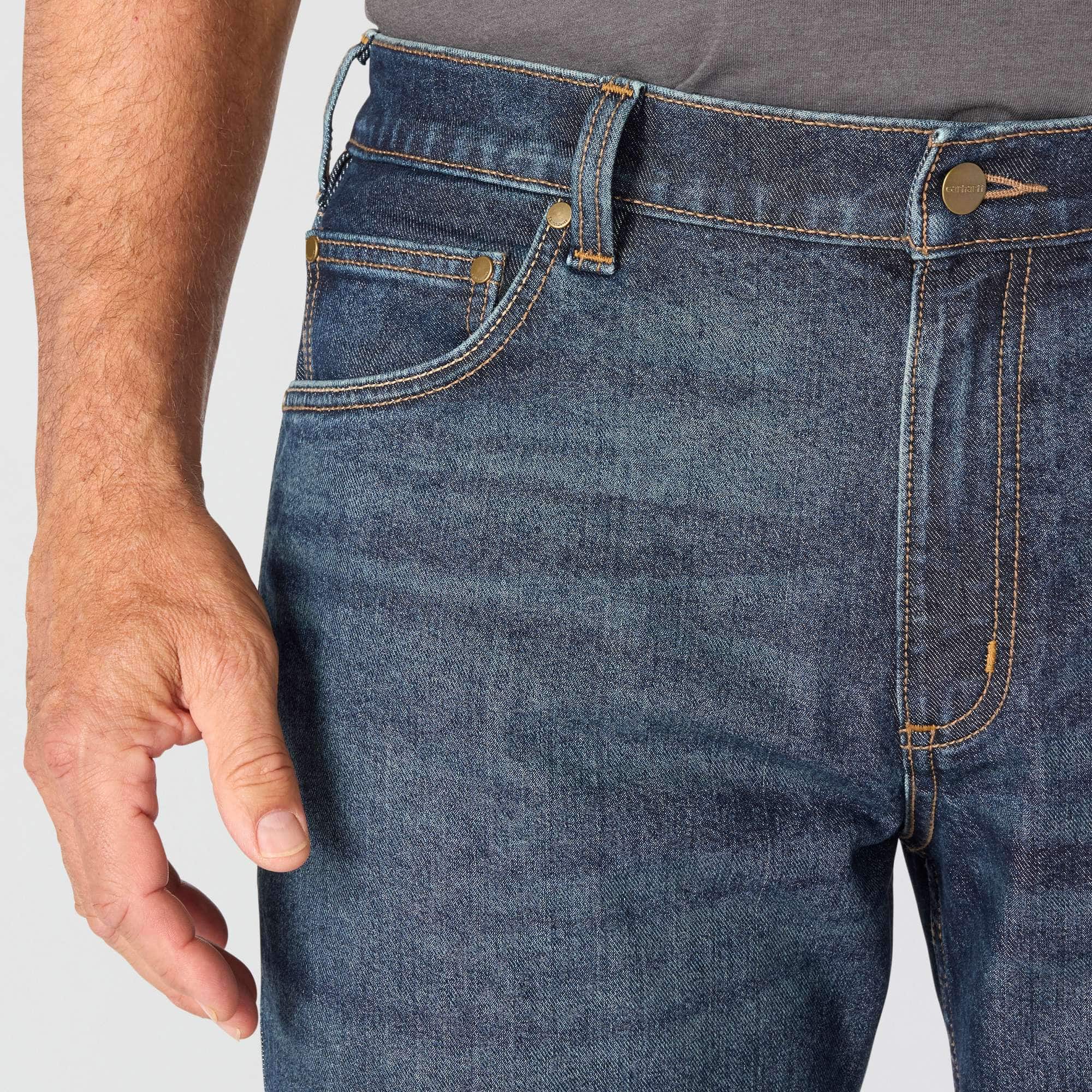 Men's relaxed bootcut rugged flex work jeans