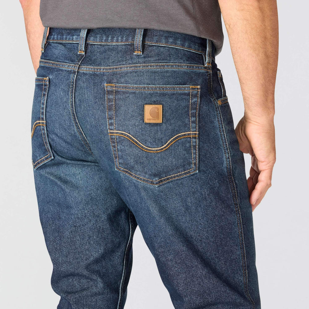 Men's relaxed bootcut rugged flex work jeans