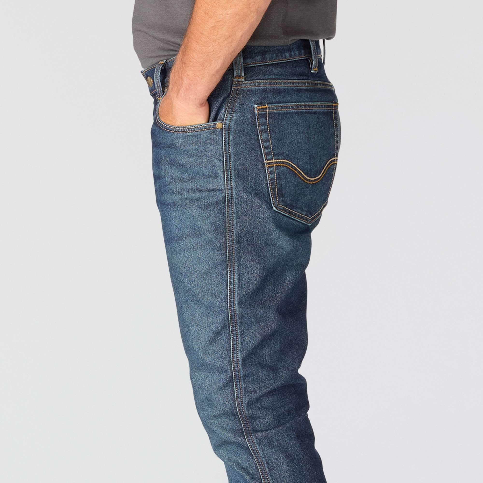 Men's relaxed bootcut rugged flex work jeans