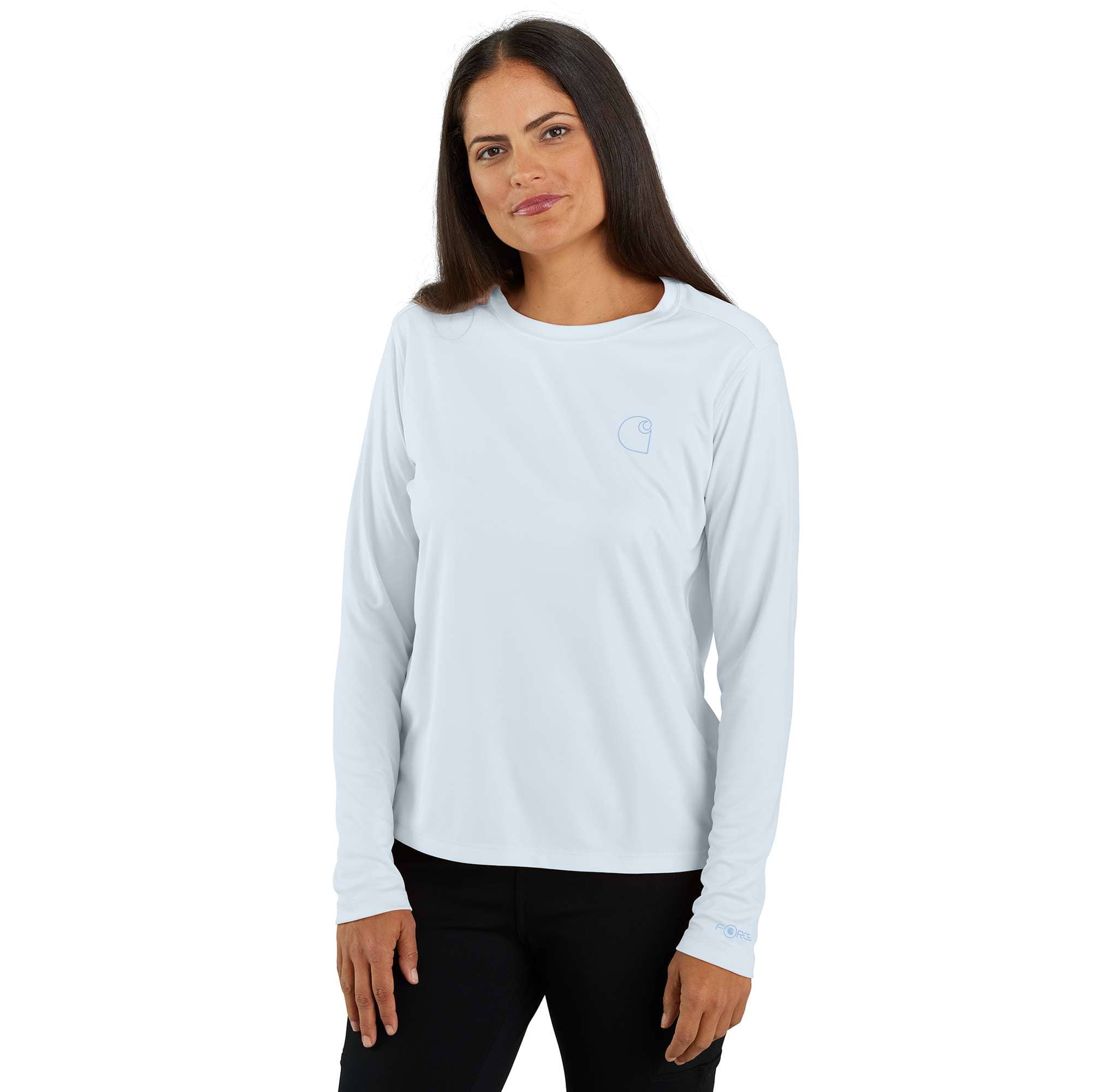 Women's force sun defender upf 50+ lightweight long sleeve t-shirt - sun protection shirts