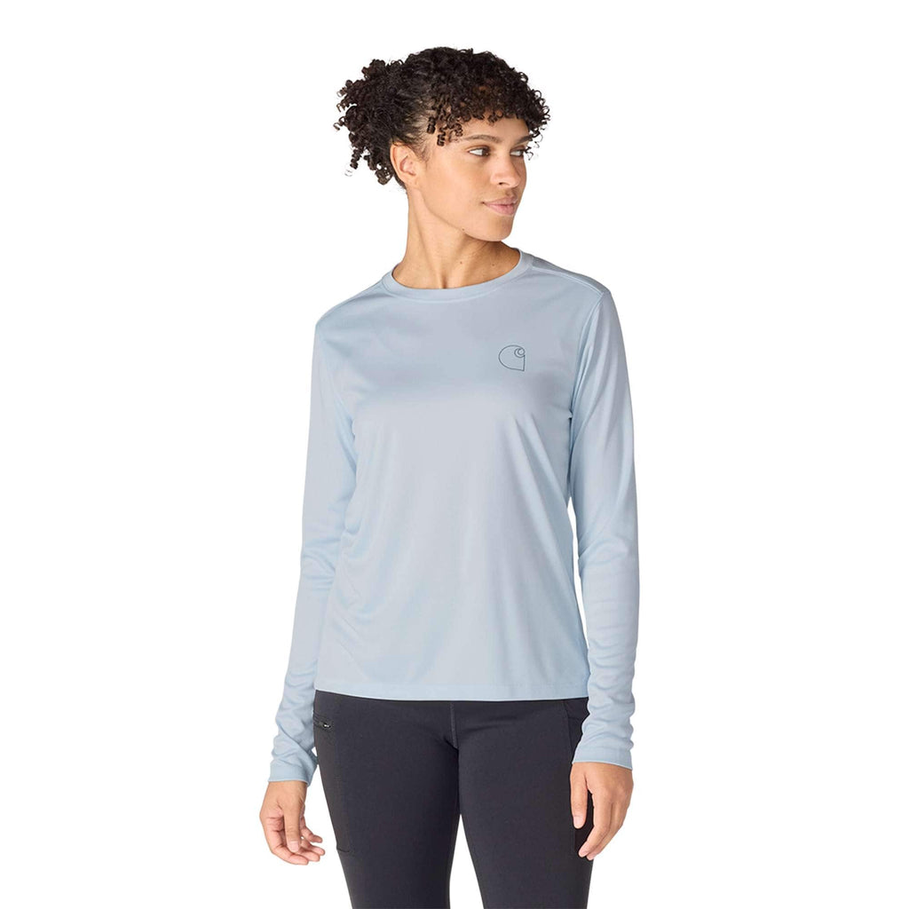 Women's force sun defender upf 50+ lightweight long sleeve t-shirt - sun protection shirts