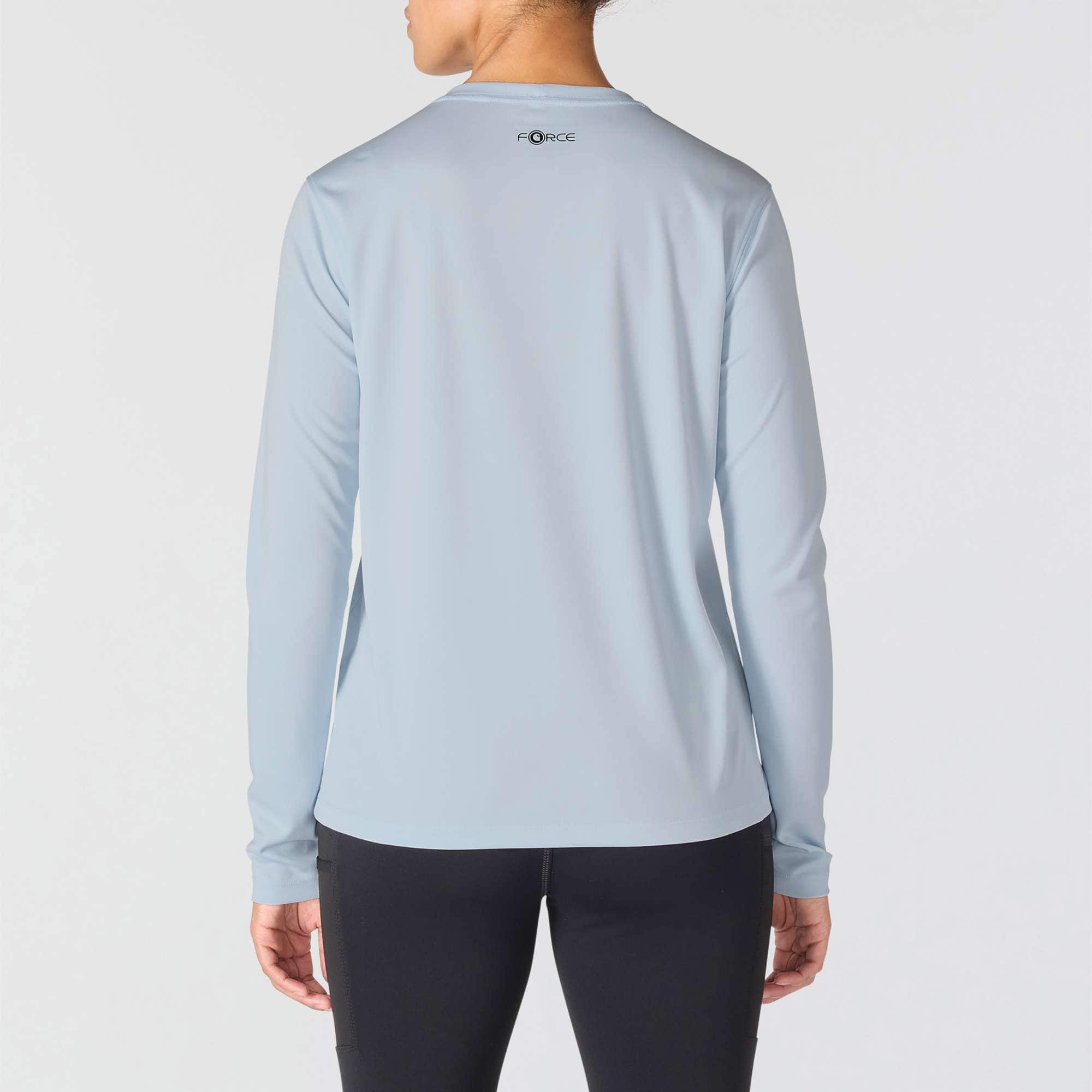 Women's force sun defender upf 50+ lightweight long sleeve t-shirt - sun protection shirts