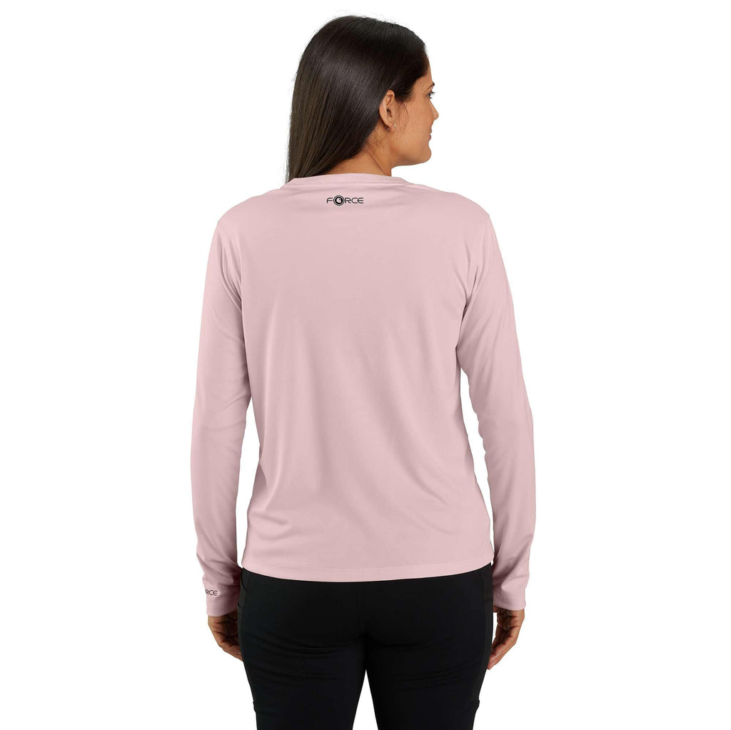 Women's force sun defender upf 50+ lightweight long sleeve t-shirt - sun protection shirts
