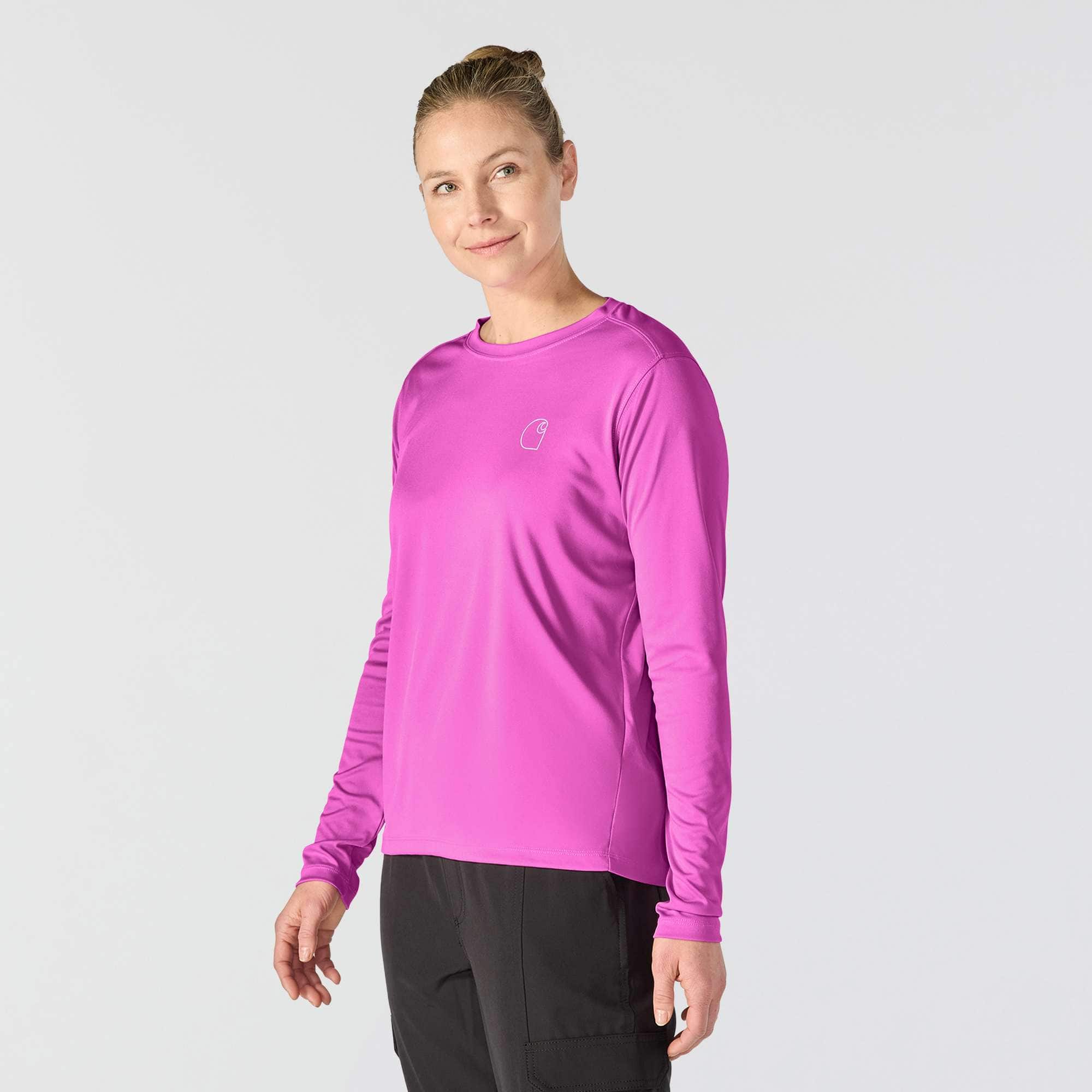 Women's force sun defender upf 50+ lightweight long sleeve t-shirt - sun protection shirts