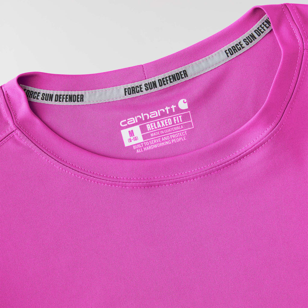 Women's force sun defender upf 50+ lightweight long sleeve t-shirt - sun protection shirts
