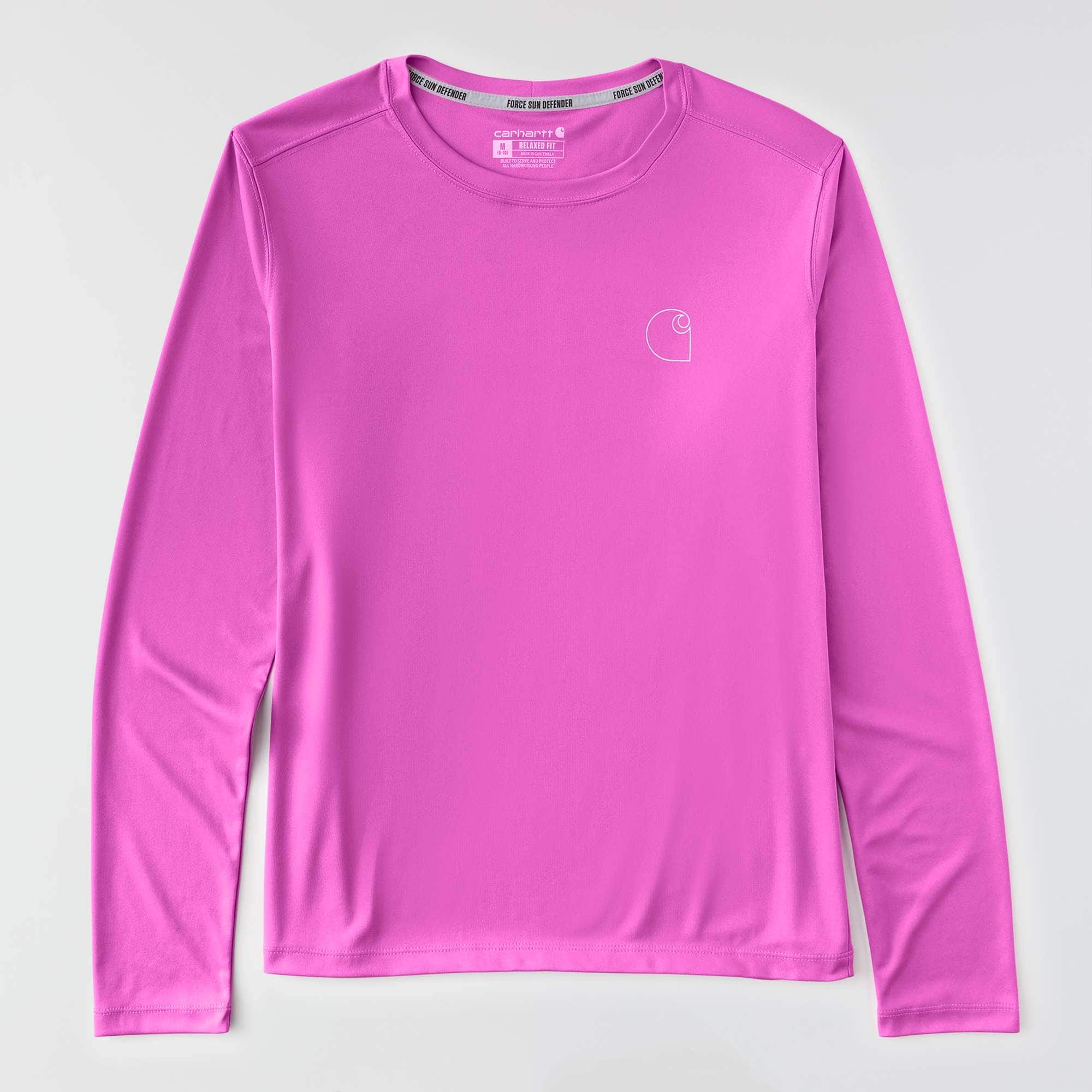Women's force sun defender upf 50+ lightweight long sleeve t-shirt - sun protection shirts