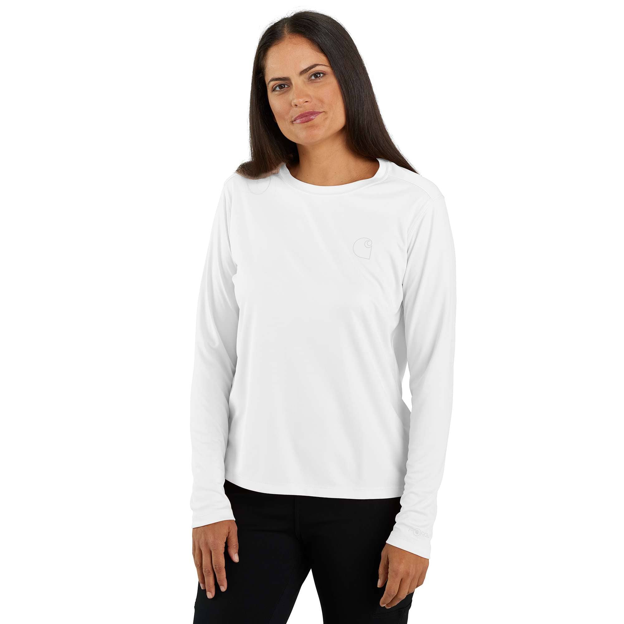 Women's force sun defender upf 50+ lightweight long sleeve t-shirt - sun protection shirts