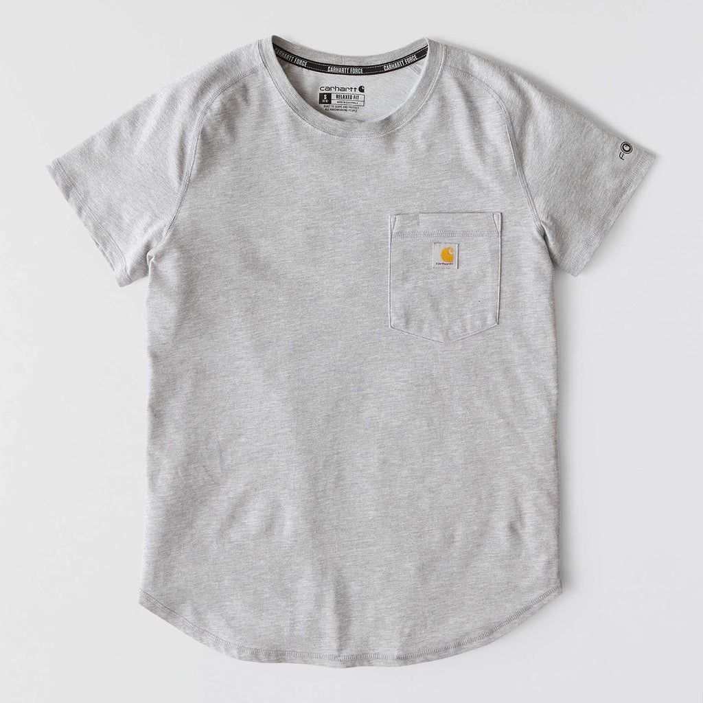 Women's force relaxed fit moisture wicking pocket t-shirt