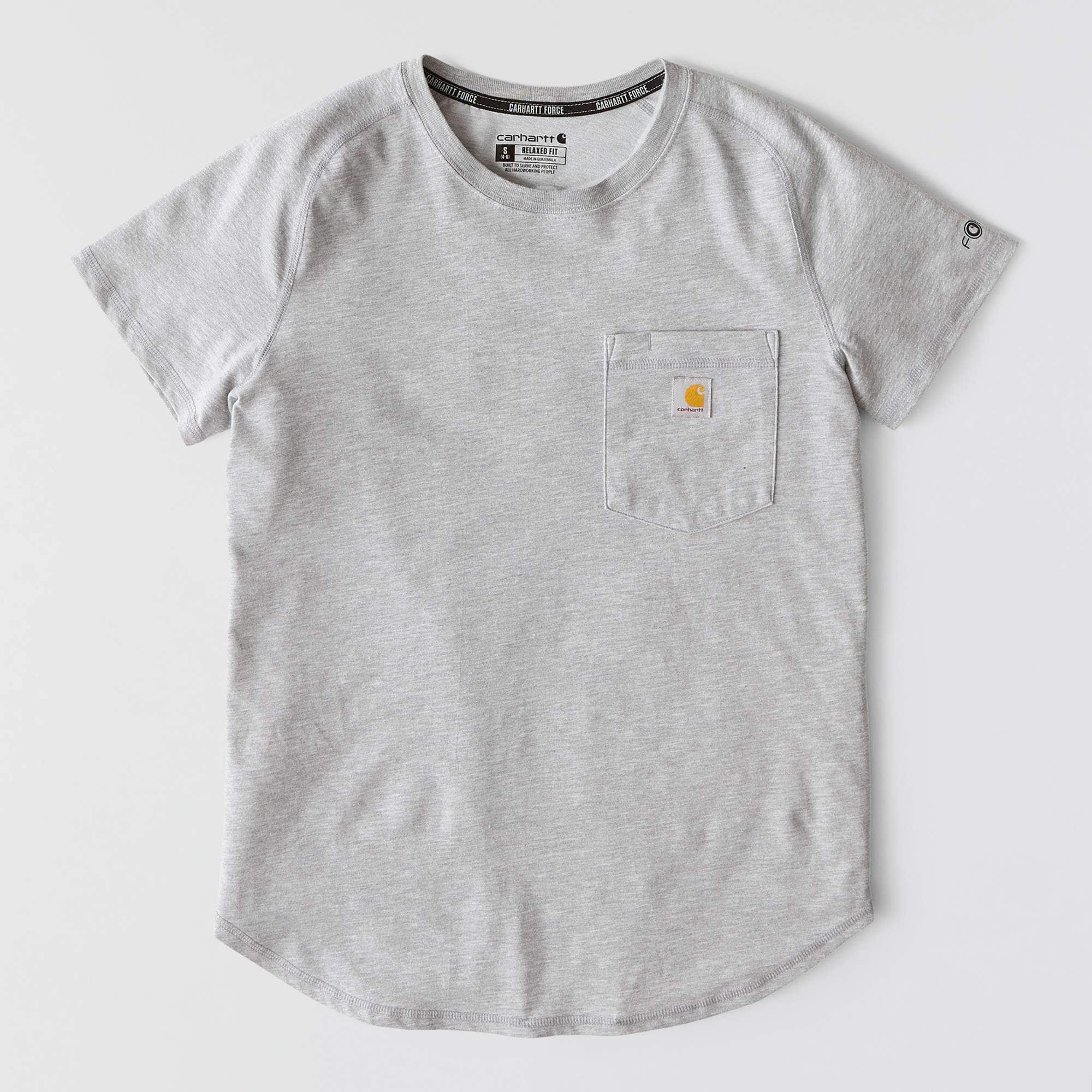 Women's force relaxed fit moisture wicking pocket t-shirt