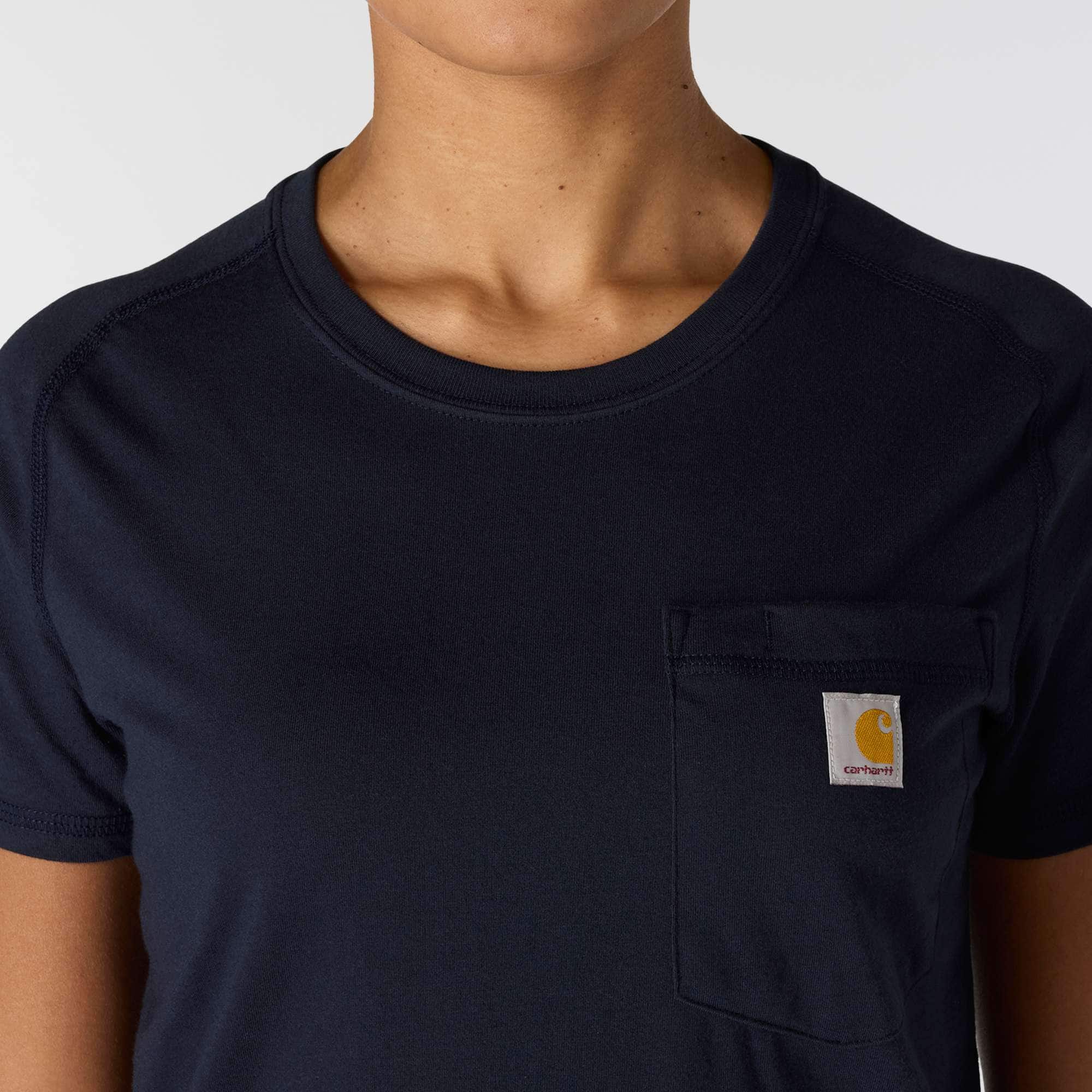 Women's force relaxed fit moisture wicking pocket t-shirt
