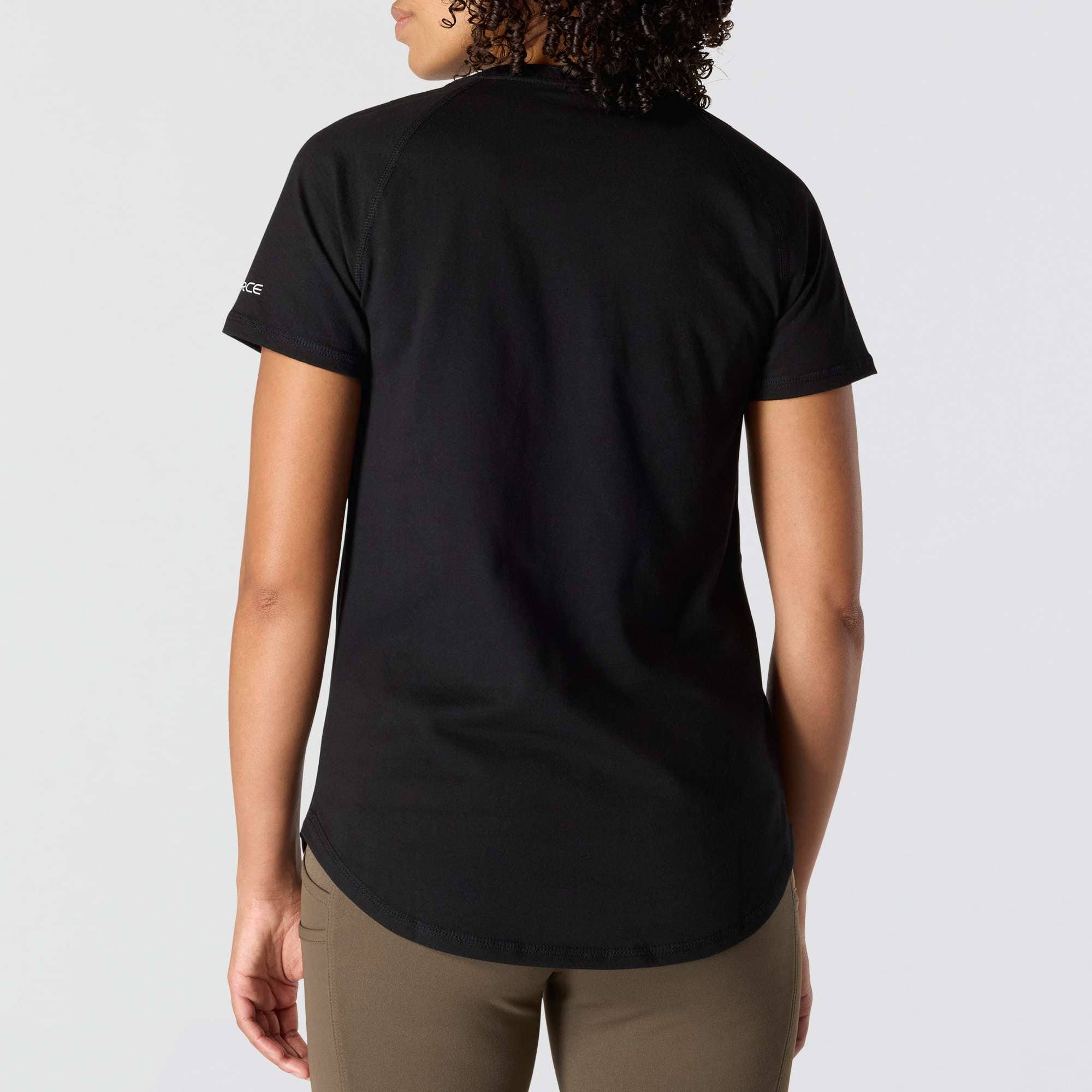 Women's force relaxed fit moisture wicking pocket t-shirt