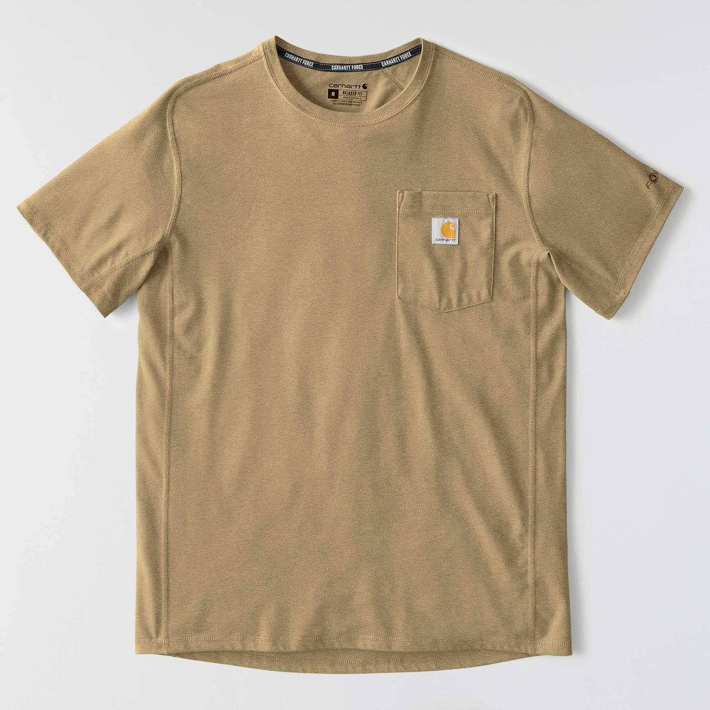 Men's force relaxed fit moisture wicking pocket t-shirt