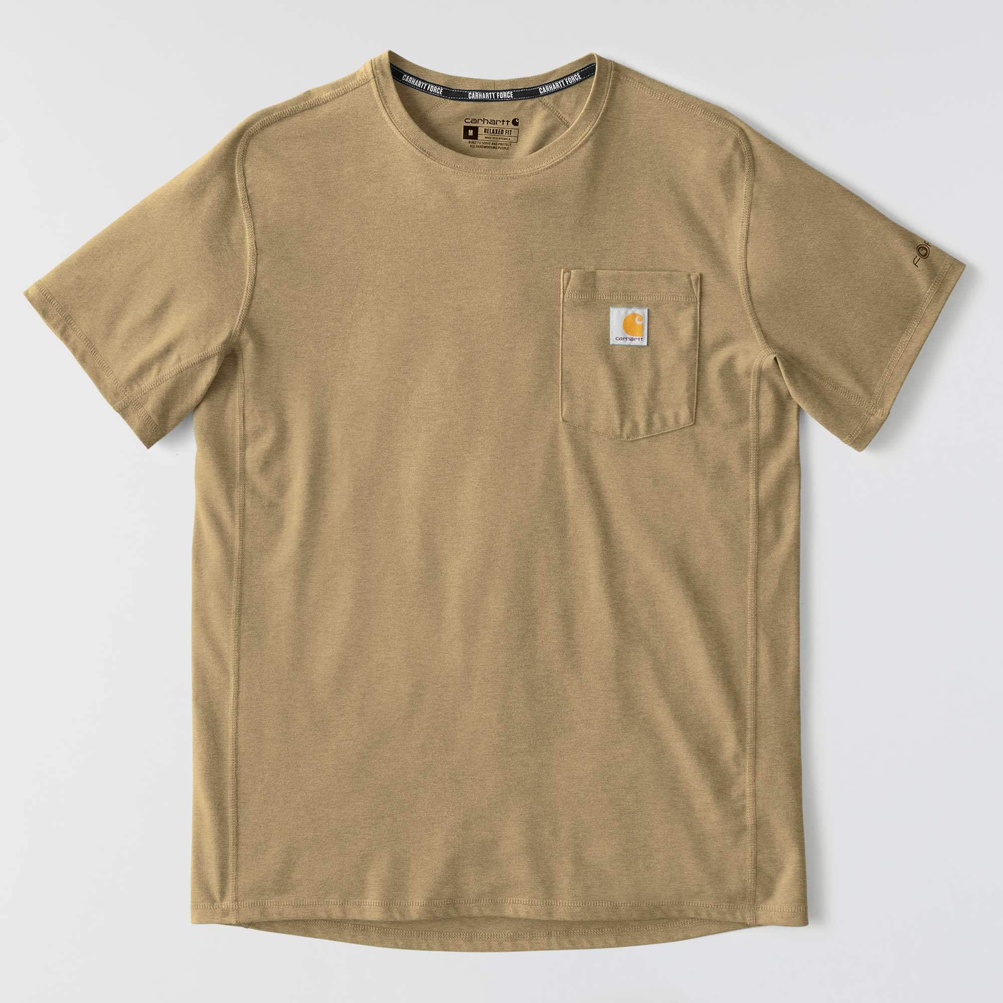 Men's force relaxed fit moisture wicking pocket t-shirt