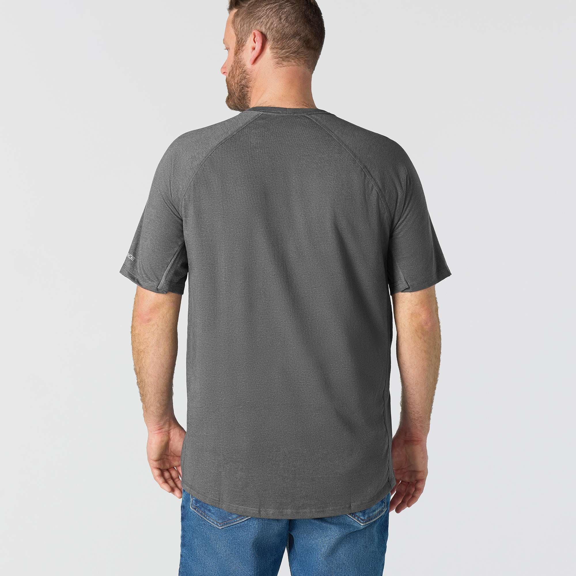 Men's force relaxed fit moisture wicking pocket t-shirt