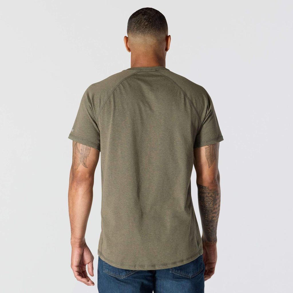 Men's force relaxed fit moisture wicking pocket t-shirt
