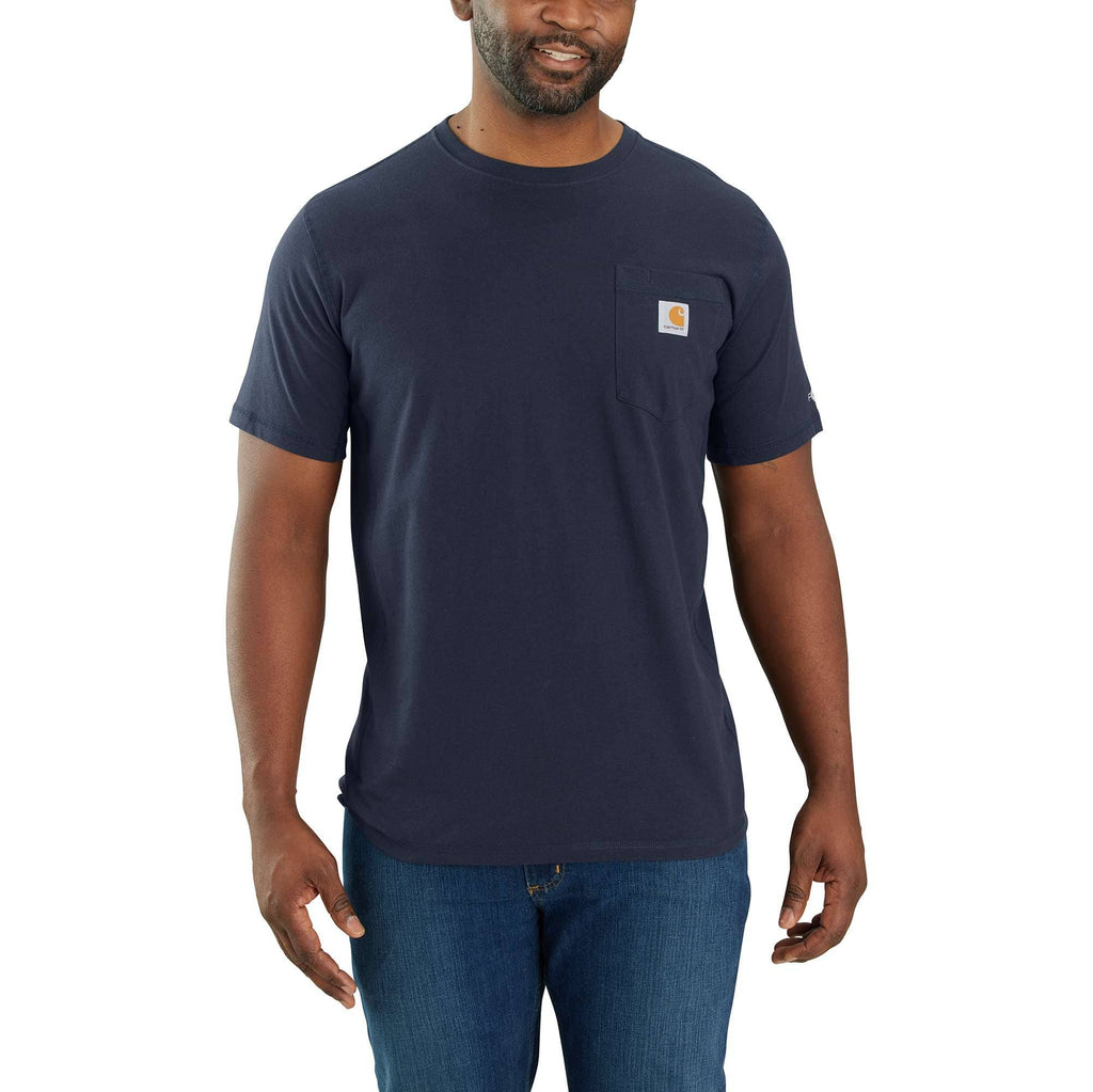 Men's force relaxed fit moisture wicking pocket t-shirt