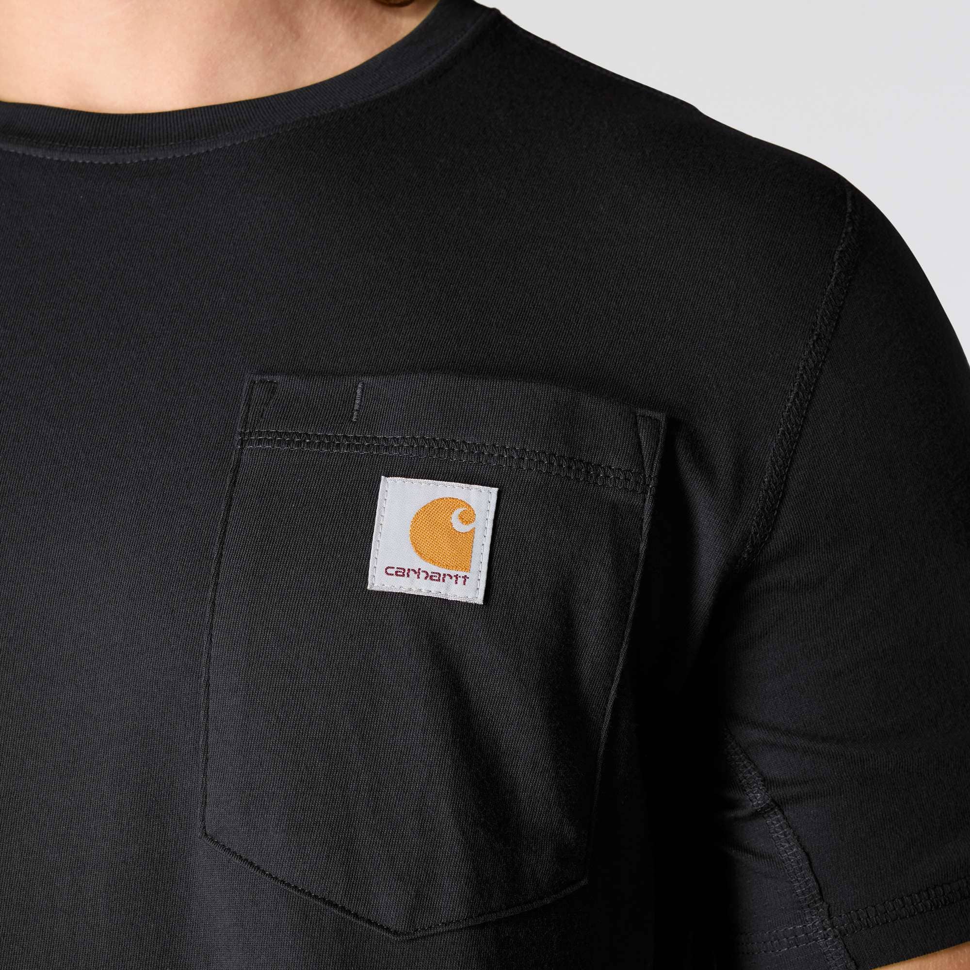 Men's force relaxed fit moisture wicking pocket t-shirt