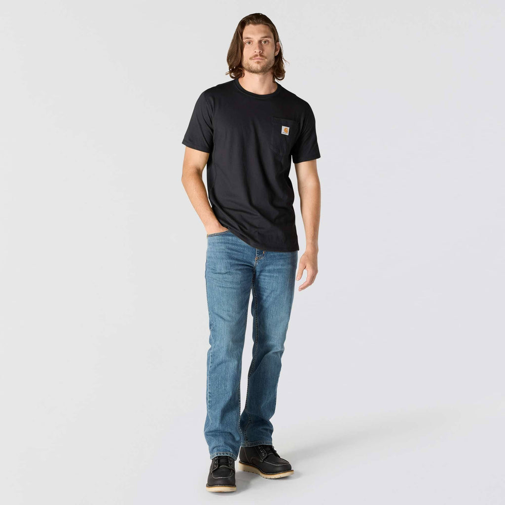 Men's force relaxed fit moisture wicking pocket t-shirt