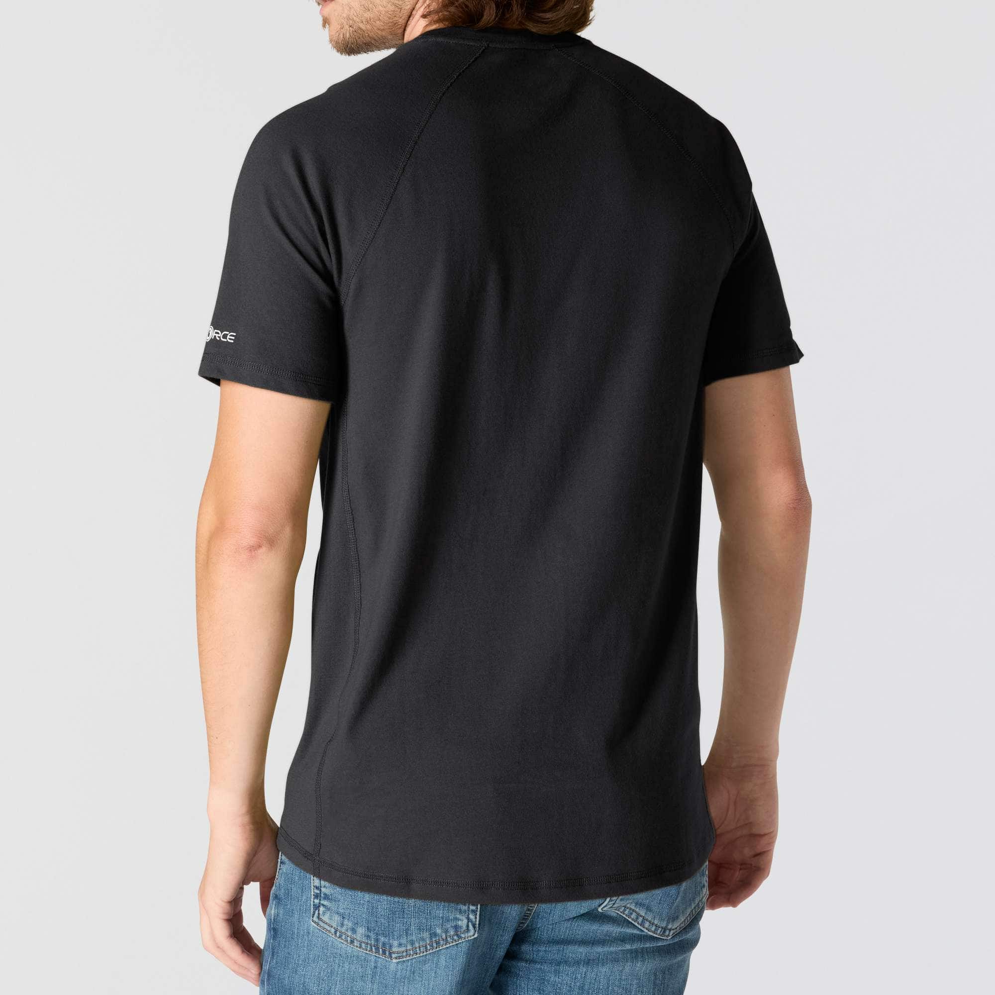 Men's force relaxed fit moisture wicking pocket t-shirt