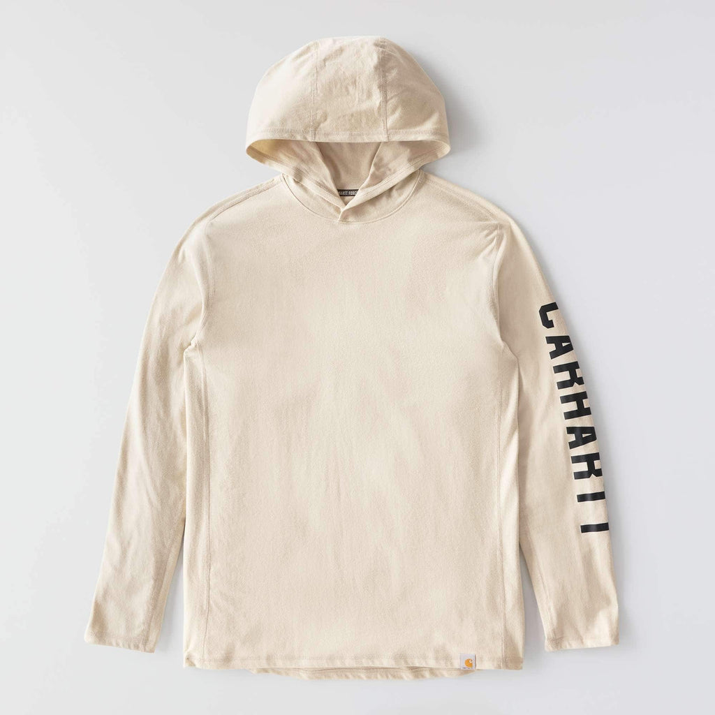 Men's force relaxed fit moisture wicking logo hoodie