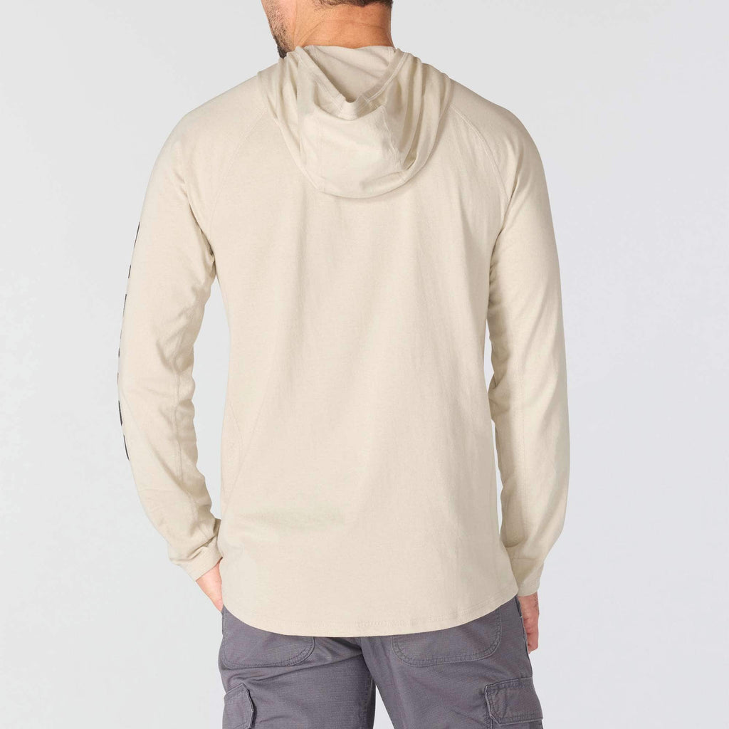 Men's force relaxed fit moisture wicking logo hoodie