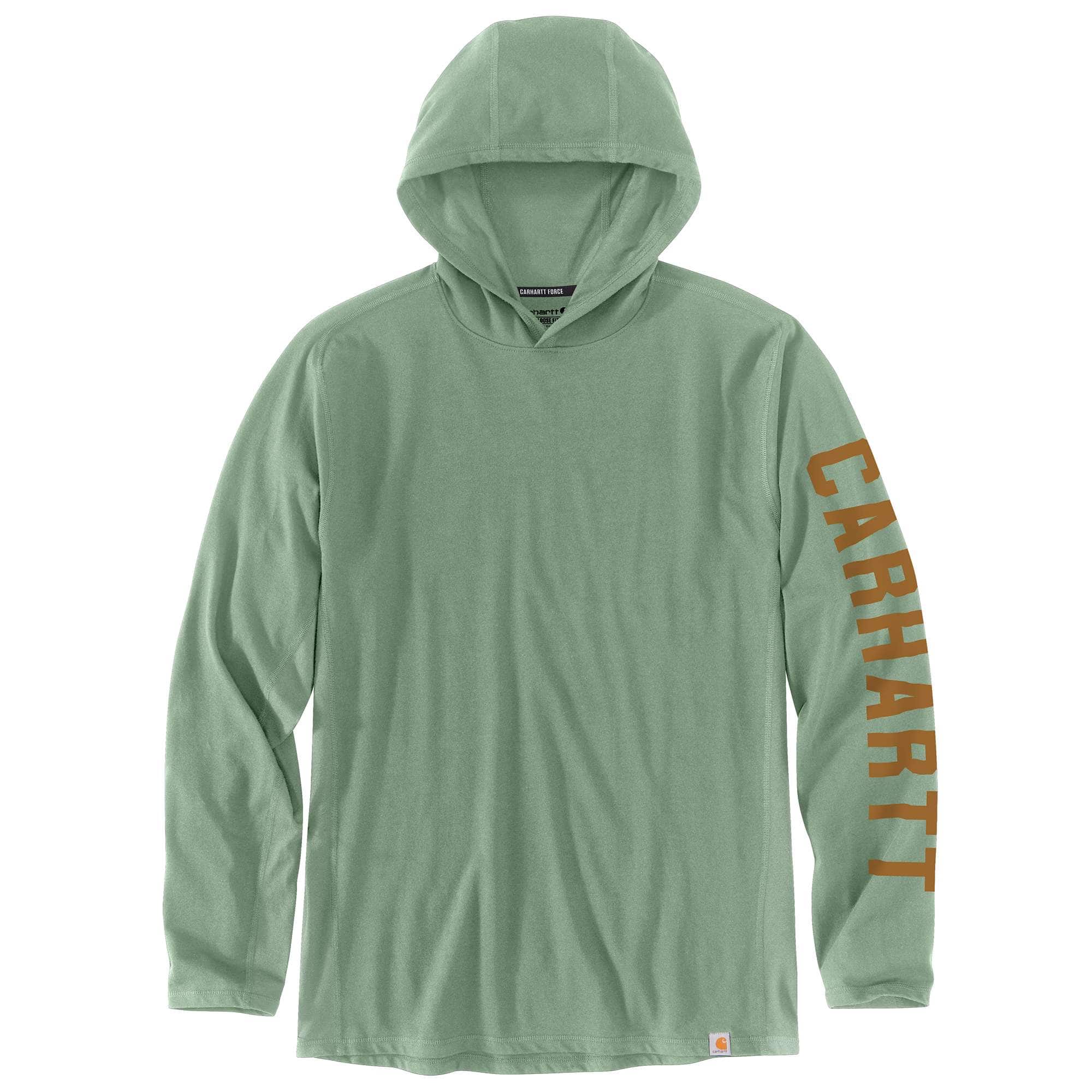 Men's force relaxed fit moisture wicking logo hoodie