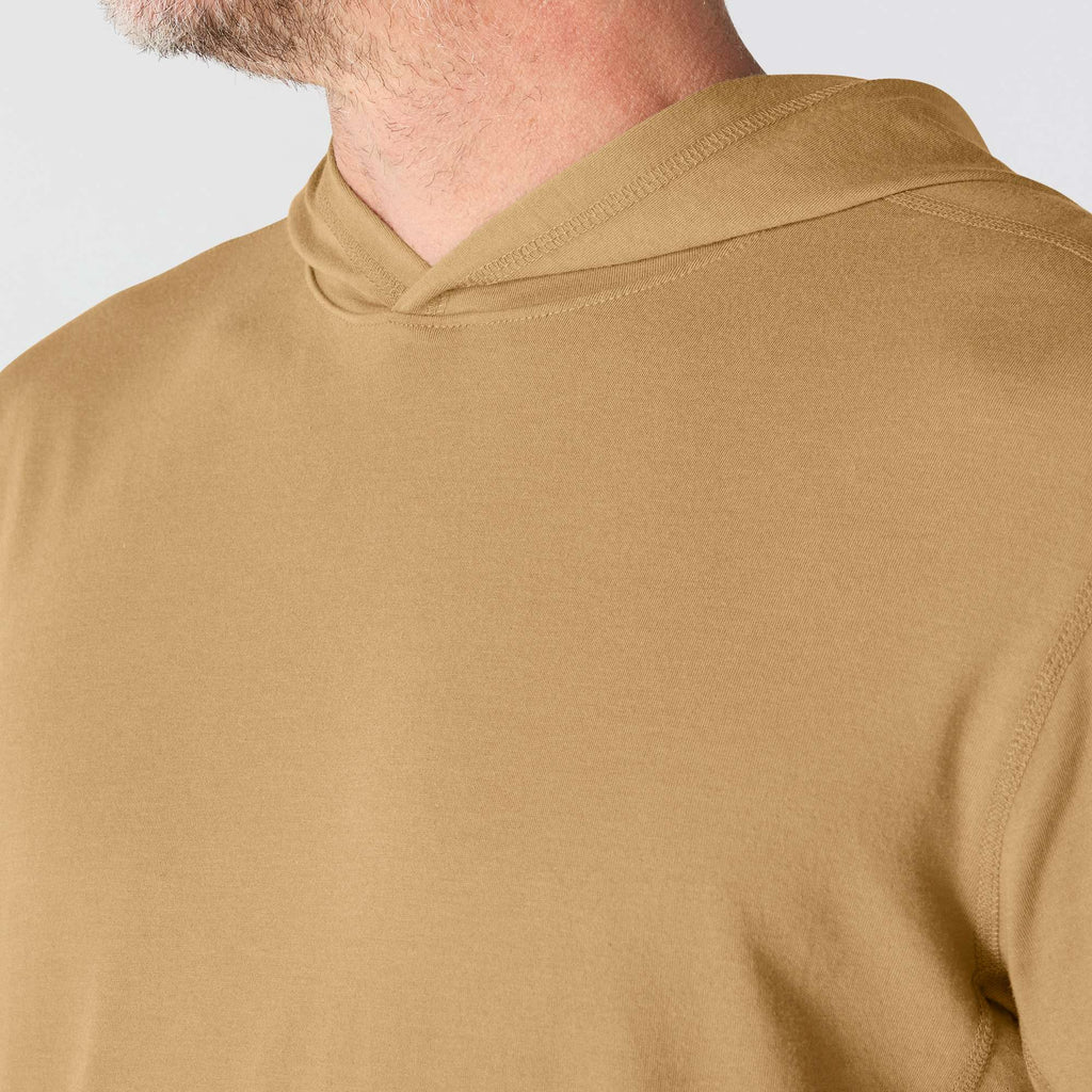 Men's force relaxed fit moisture wicking logo hoodie