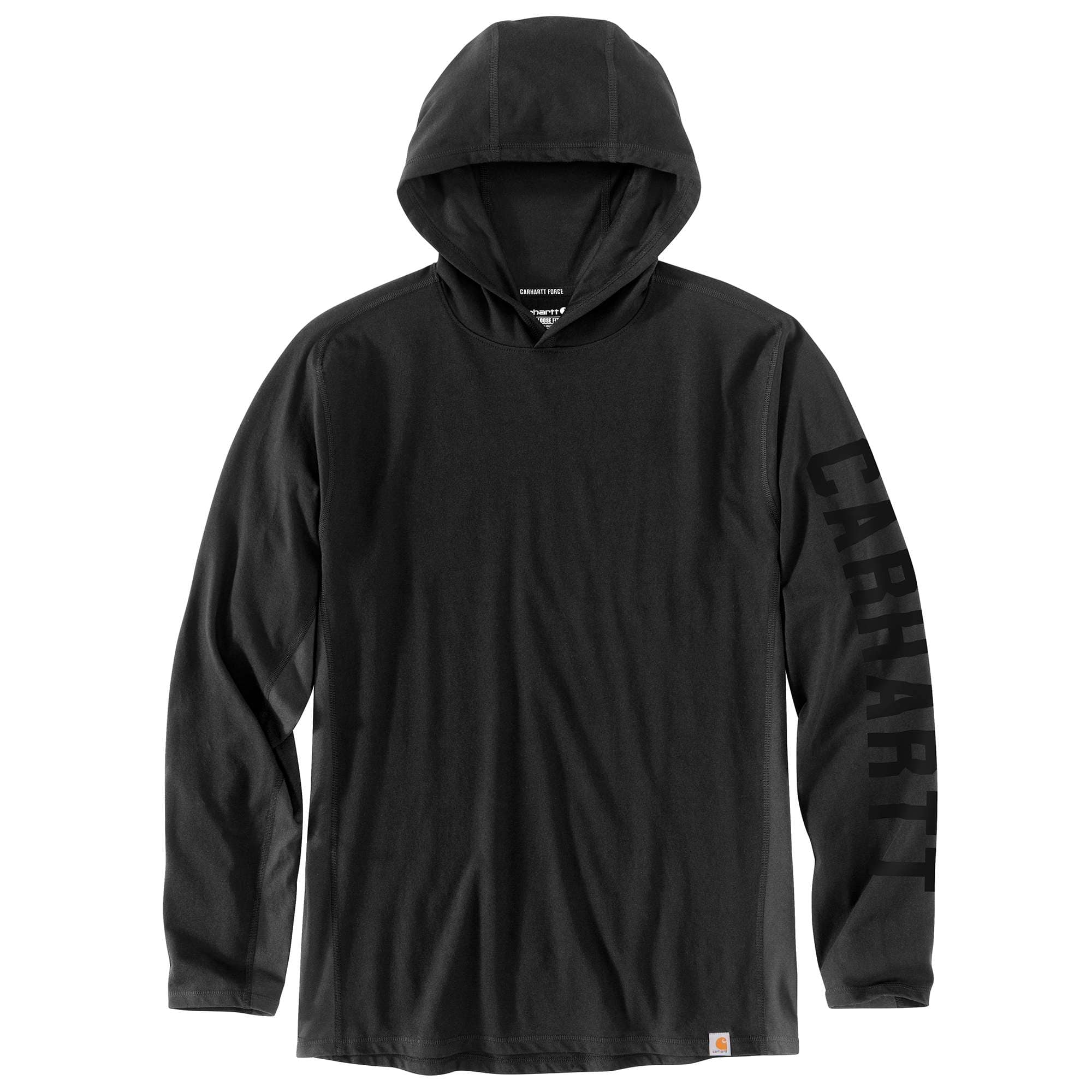 Men's force relaxed fit moisture wicking logo hoodie